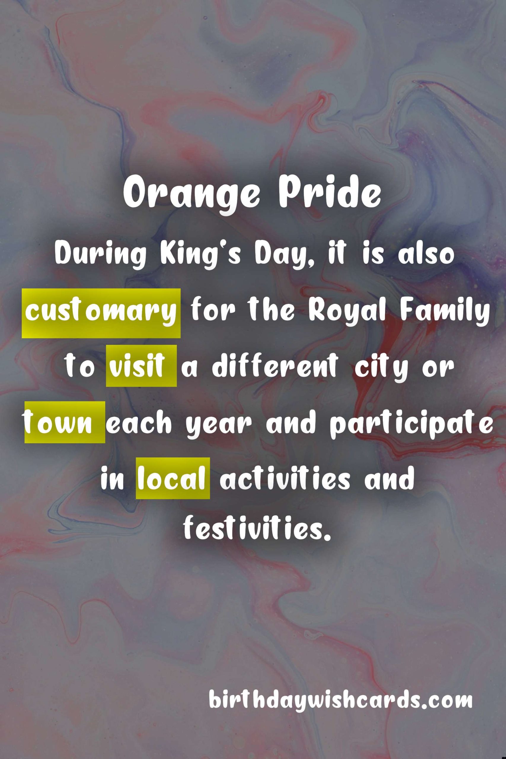 King's Day - A Day of Celebration and Tradition