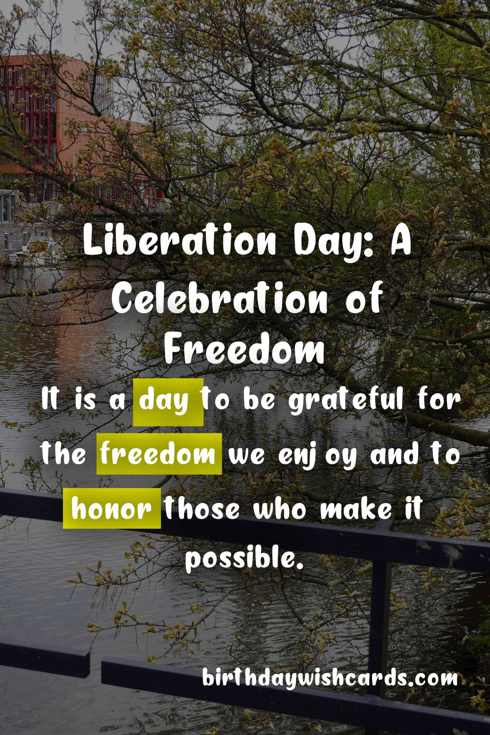 Liberation Day – May 5th: A Day That Changed History and Celebrates Freedom