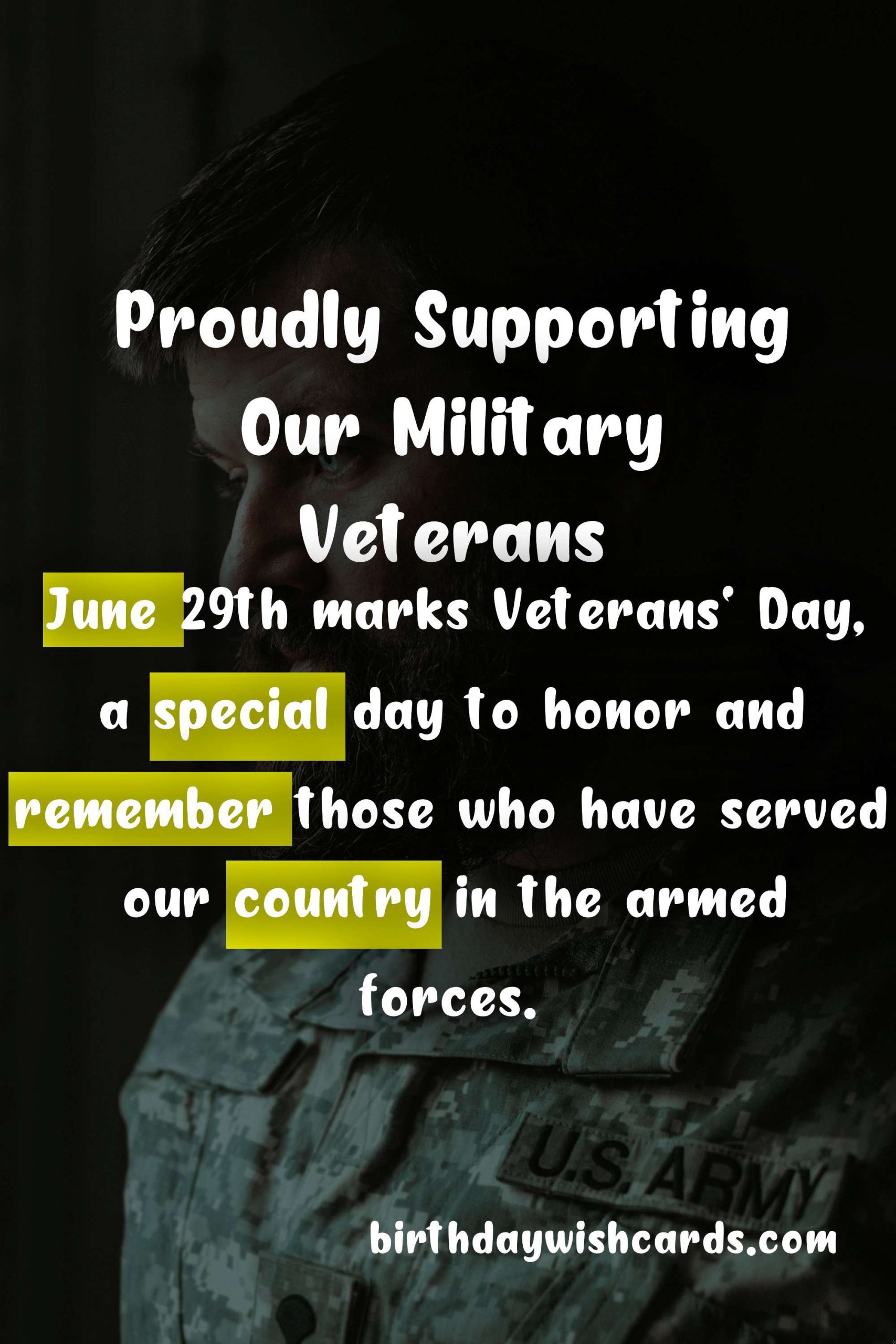 Celebrate Veterans' Day - June 29th with These Fun Activities