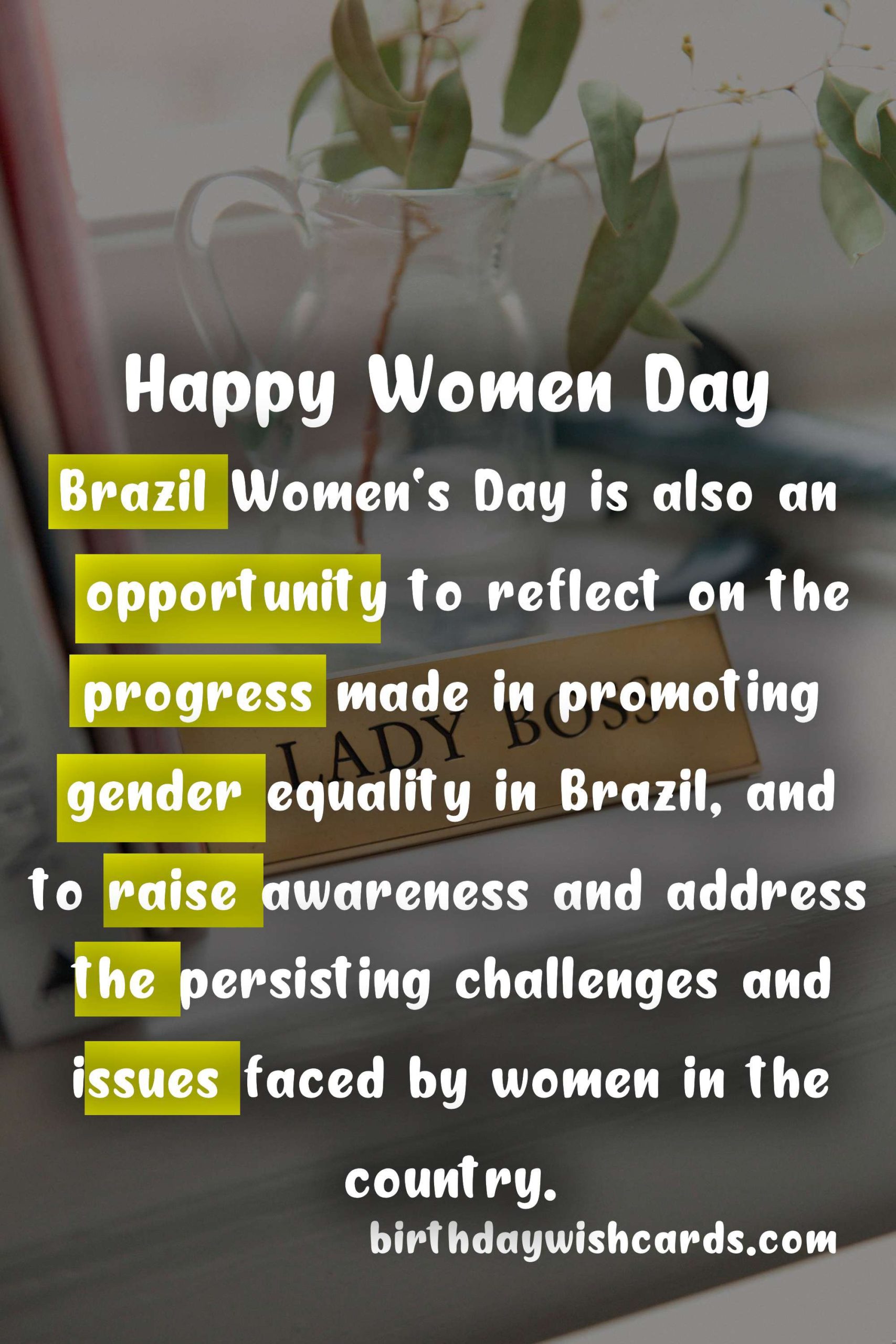 September 20 - Brazil Women's Day: Celebrating the Empowerment and Achievements of Women in Brazil