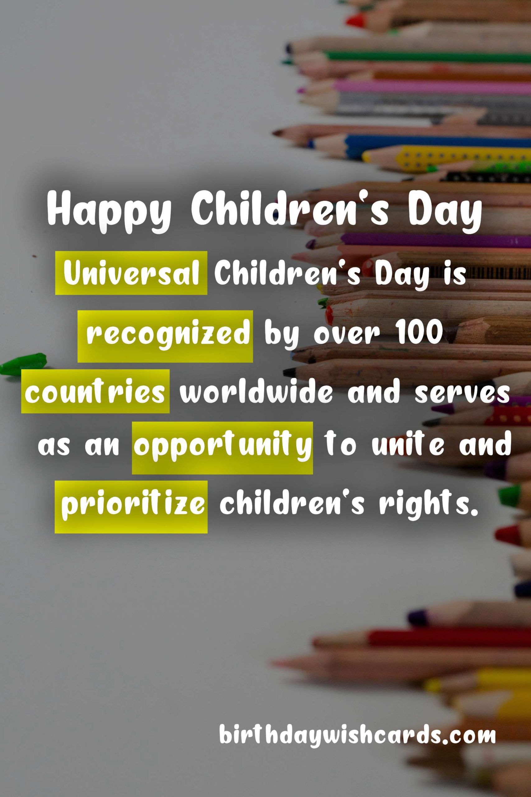 Celebrating October 12 - Children's Day