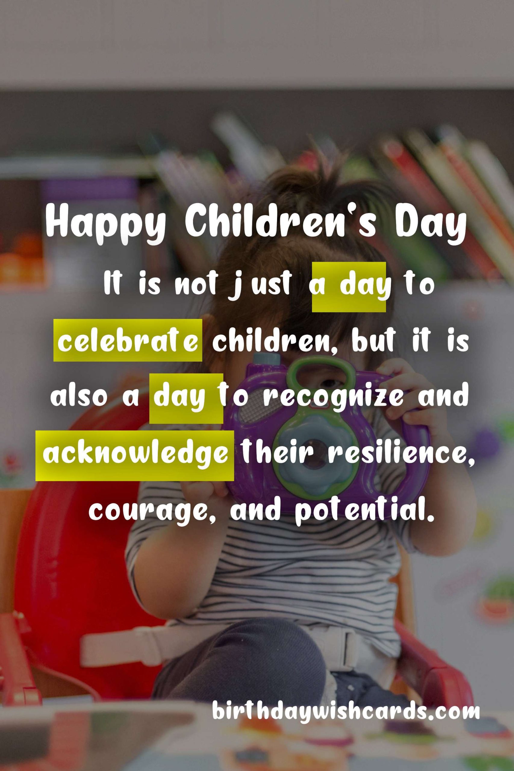 Celebrating October 12 - Children's Day