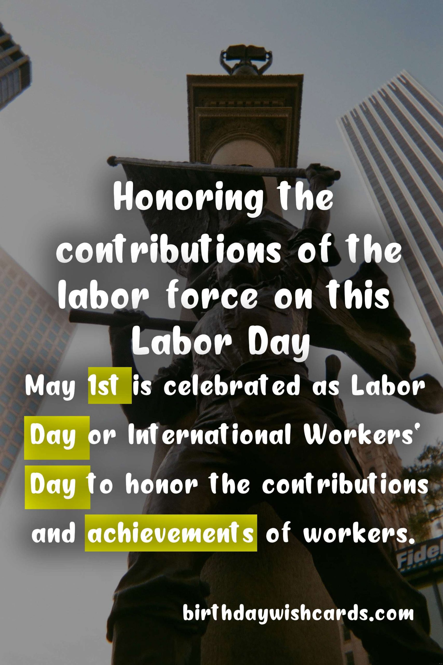 Marking the Importance of Labor on This May 1 Labor Day