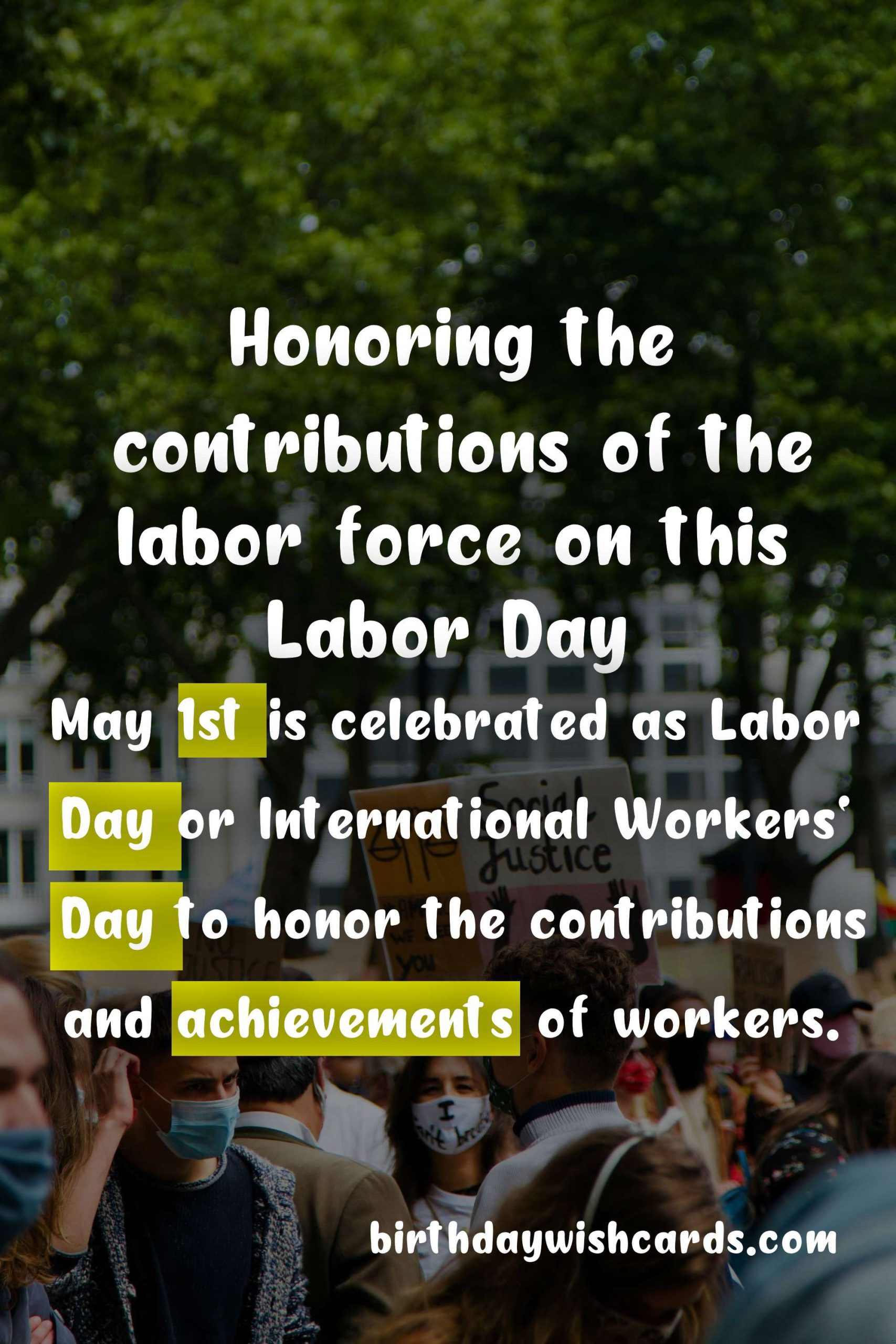 Marking the Importance of Labor on This May 1 Labor Day
