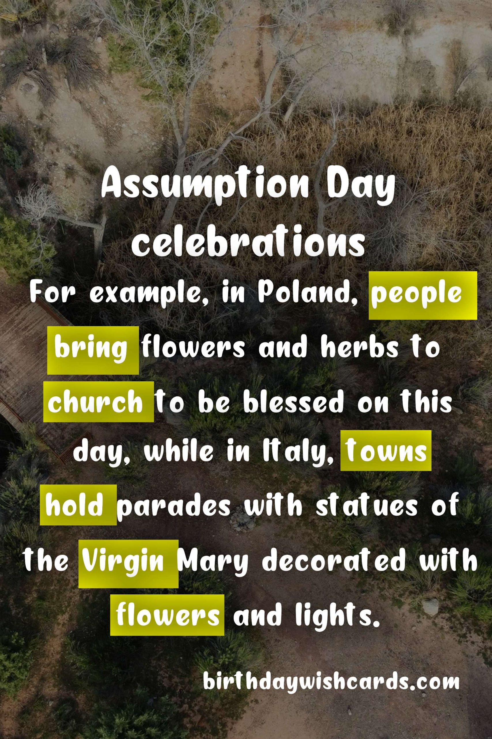 Celebrate August 15 with the Feast of Assumption Day