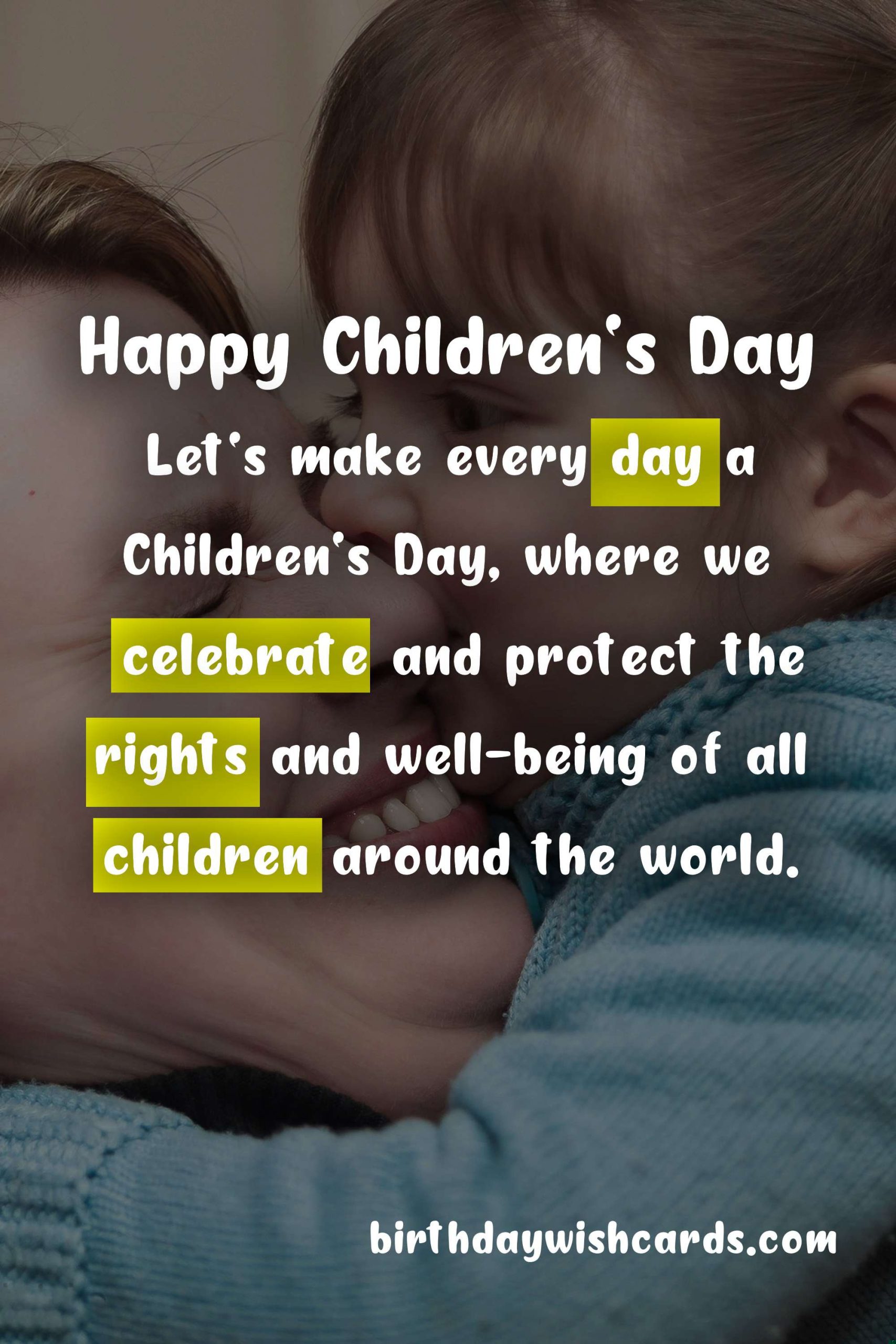 First Sunday of June: Children's Day