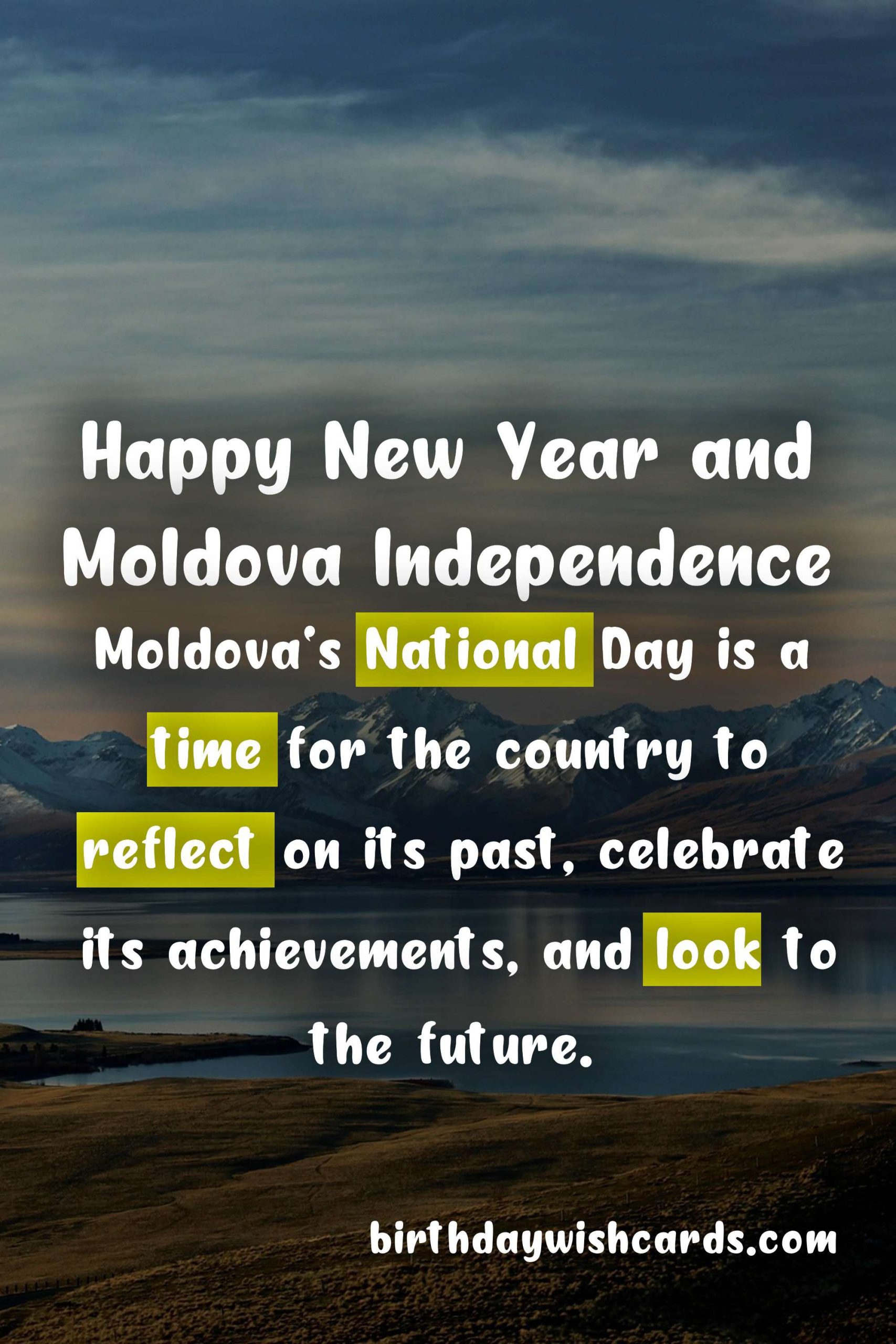 December 31: New Year's Eve and Moldovan National Day