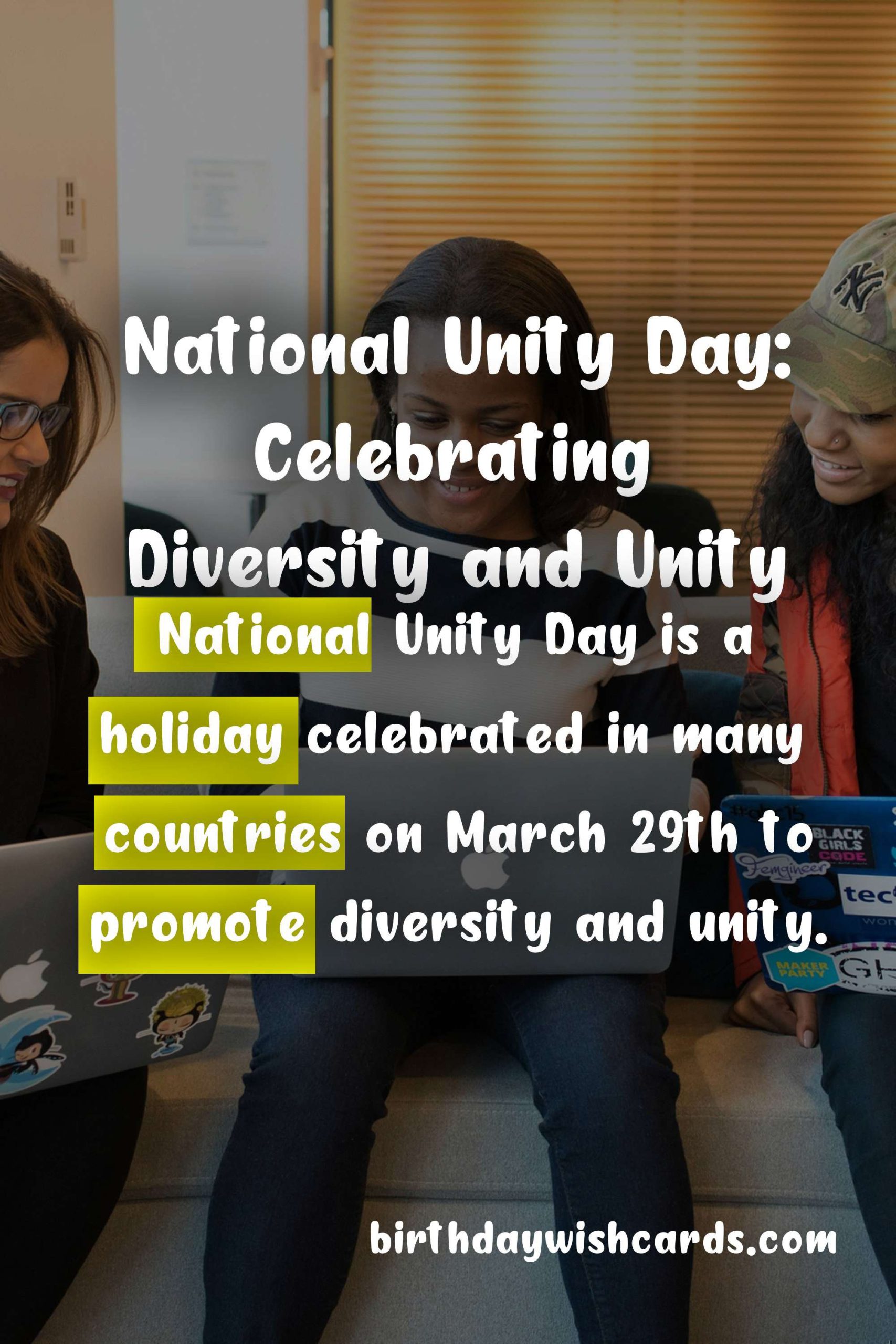 National Unity Day - March 29th: Celebrating Diversity and Unity