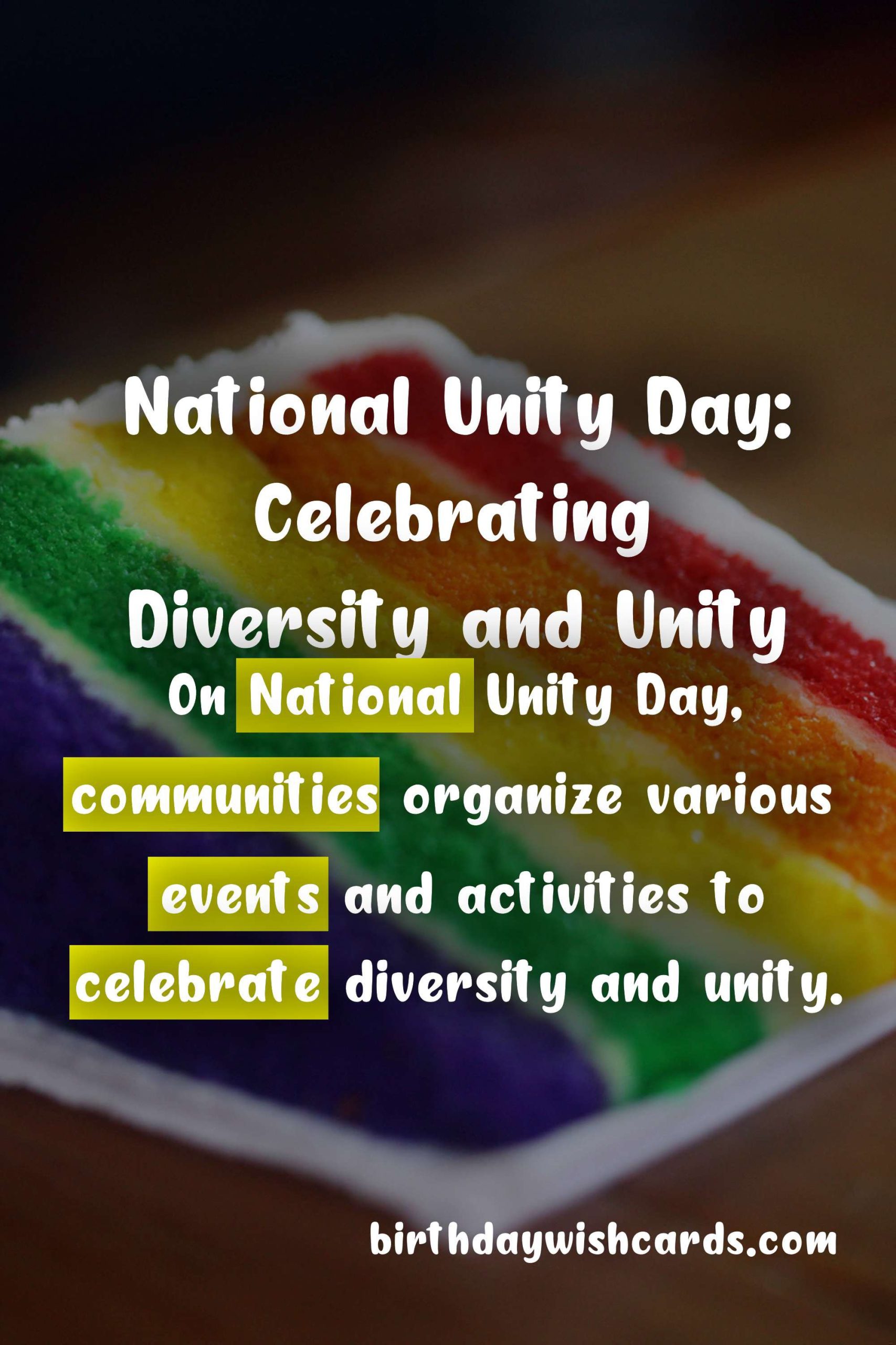 National Unity Day - March 29th: Celebrating Diversity and Unity