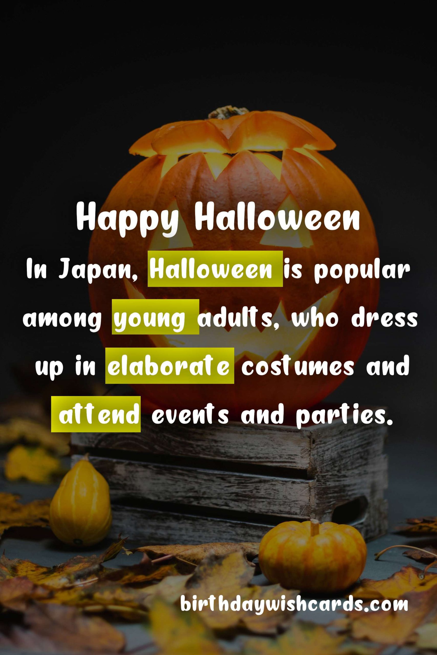October 31: Halloween - A Spooky Celebration of the Year