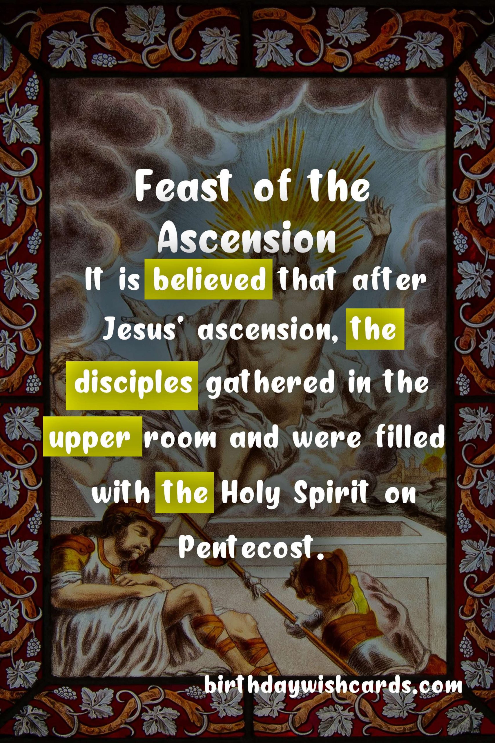 Celebrate the Feast of the Ascension on May 13 with Joy and Gratitude