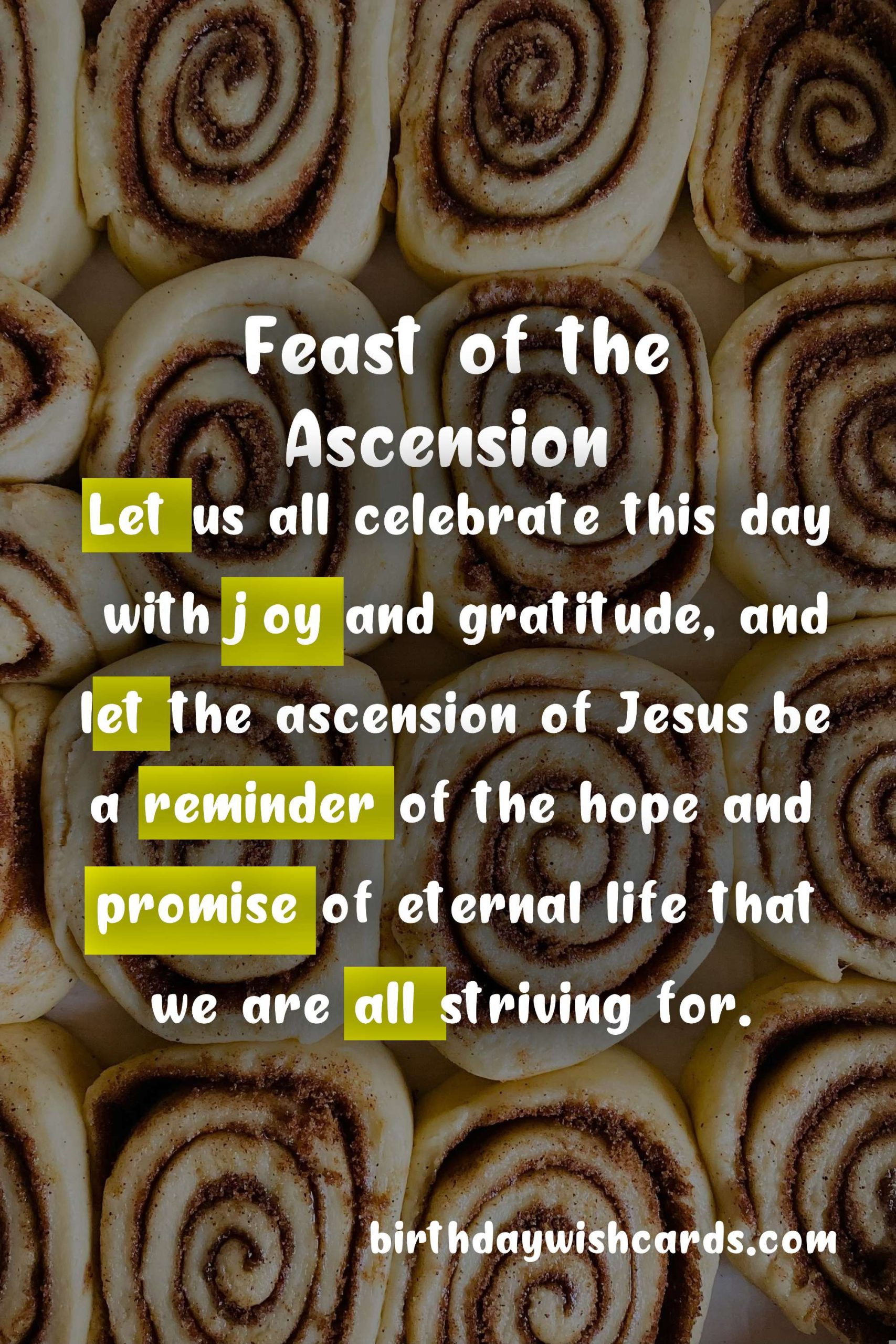 Celebrate the Feast of the Ascension on May 13 with Joy and Gratitude
