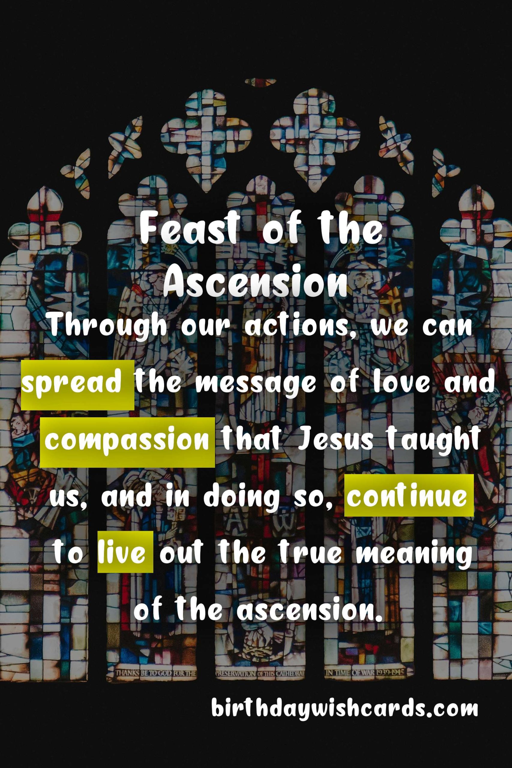 Celebrate the Feast of the Ascension on May 13 with Joy and Gratitude