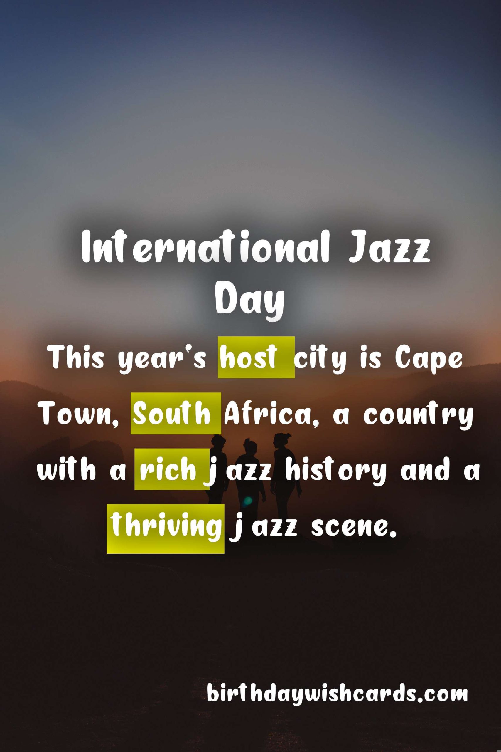 International Jazz Day - April 30