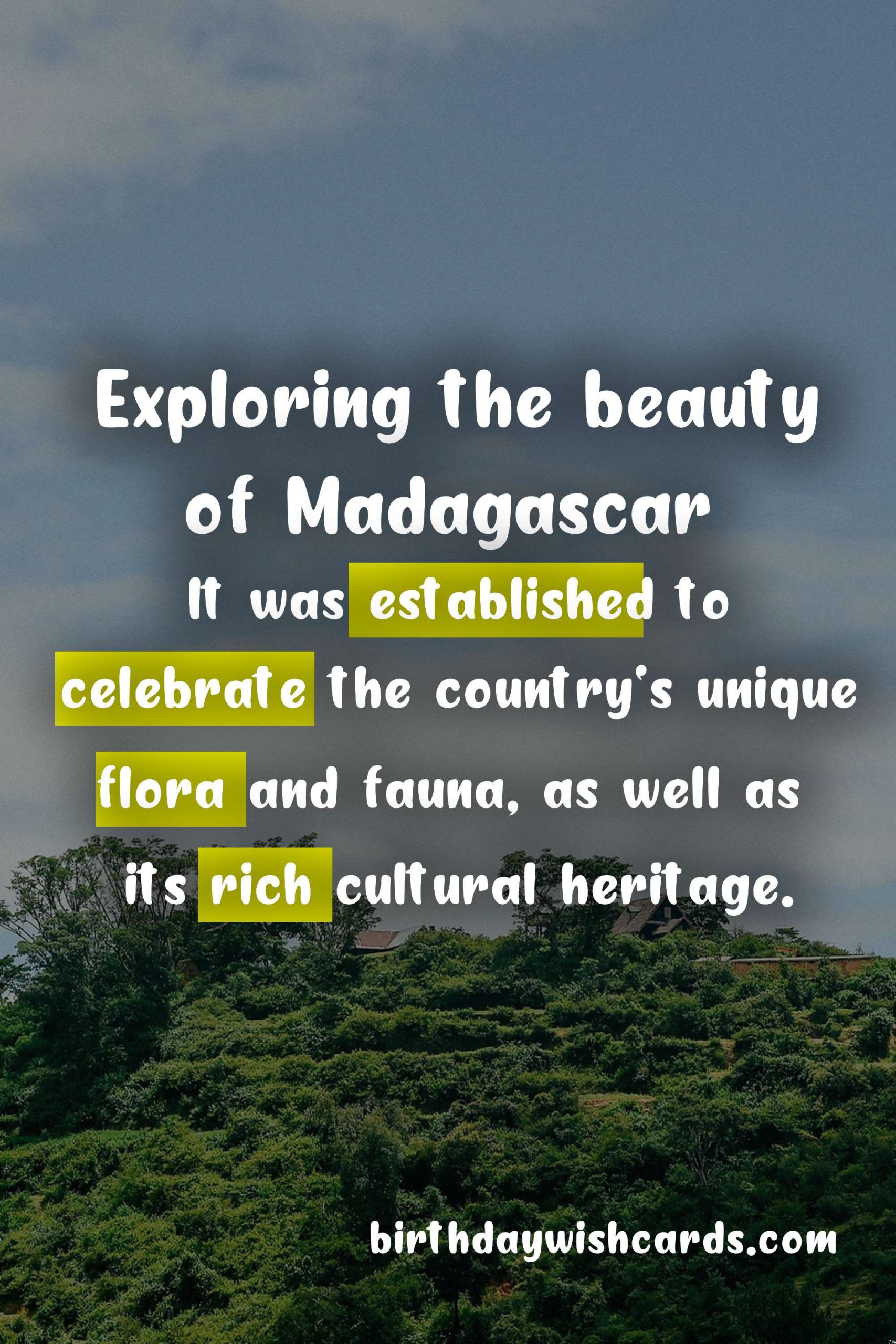 Celebrating Harivola - April 22: Honoring The Beauty of Madagascar
