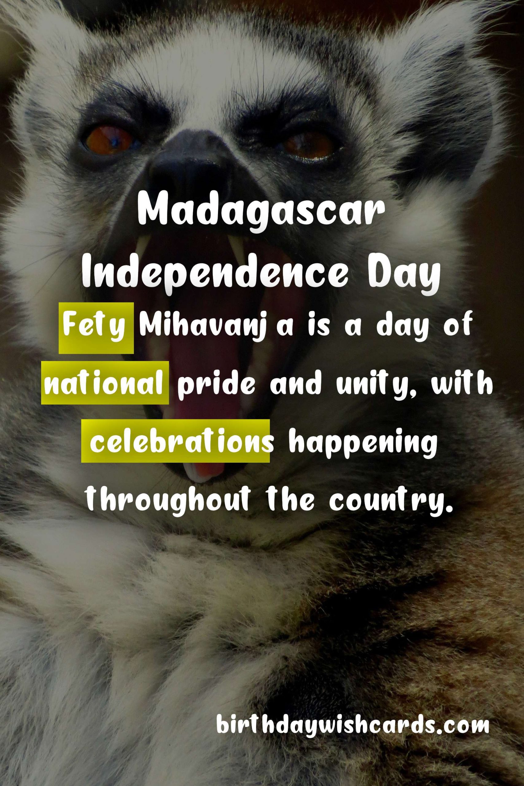 Fety Mihavanja - September 18: A Celebration of Madagascar's Independence Day