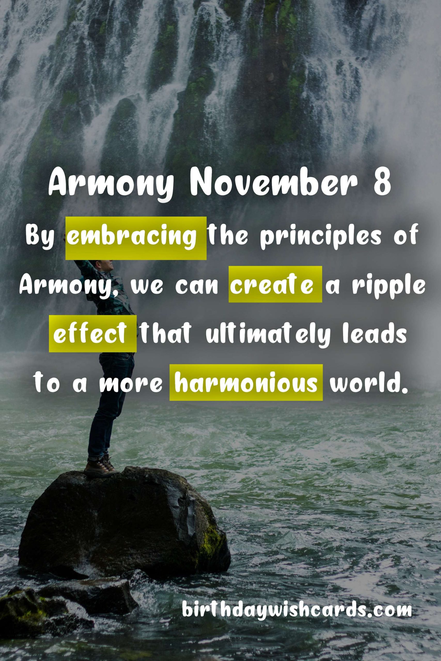Armony - November 8