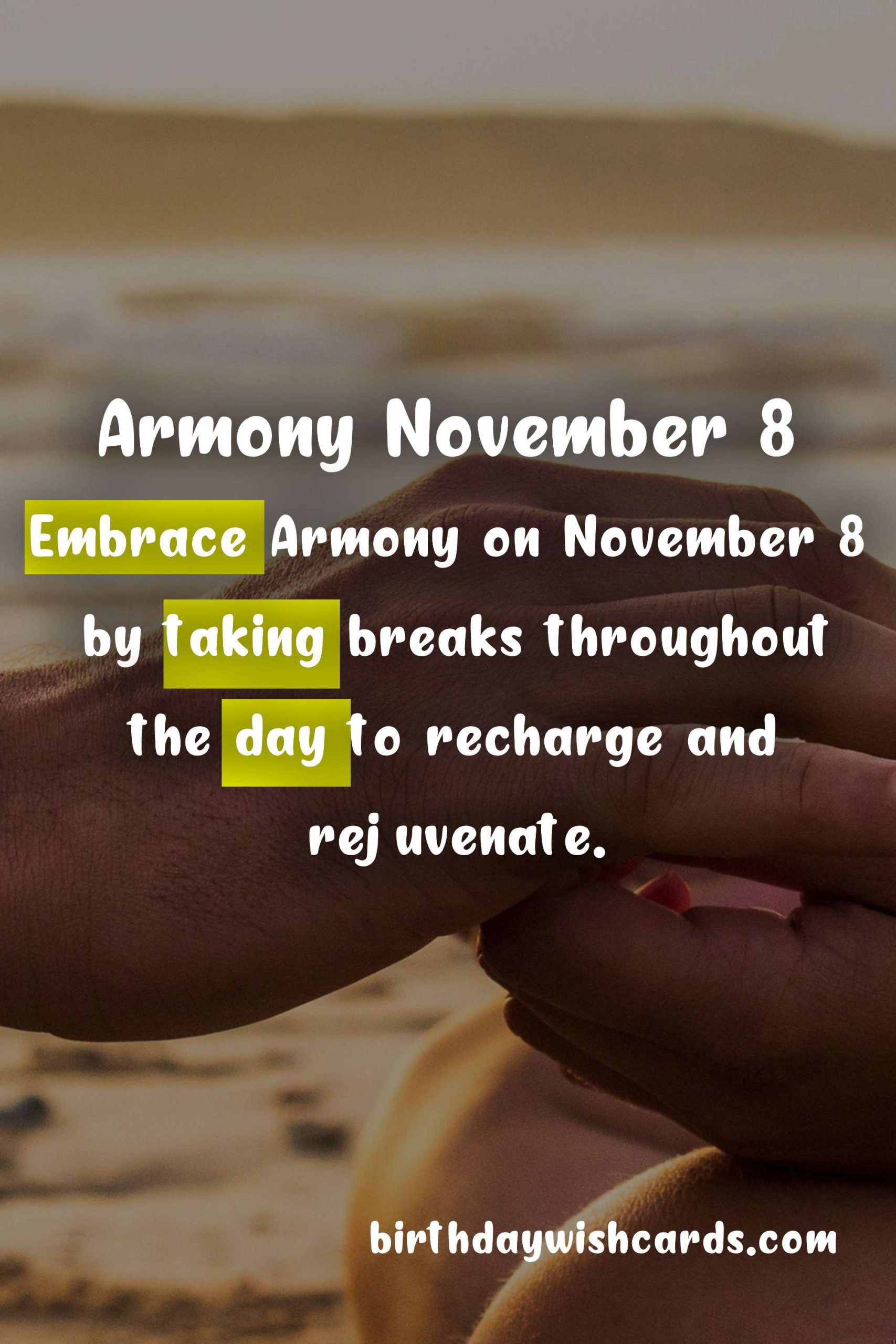 Armony - November 8