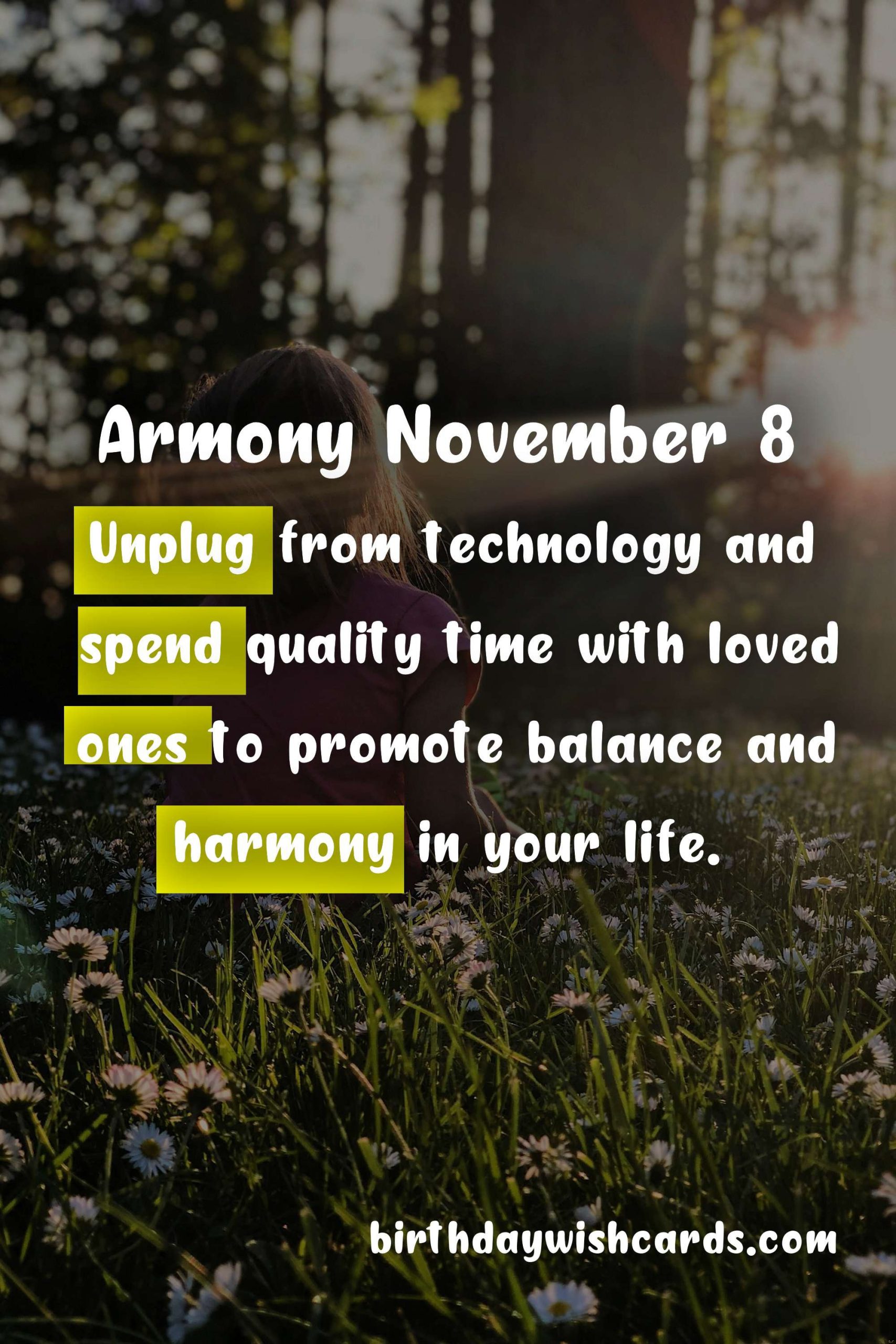 Armony - November 8