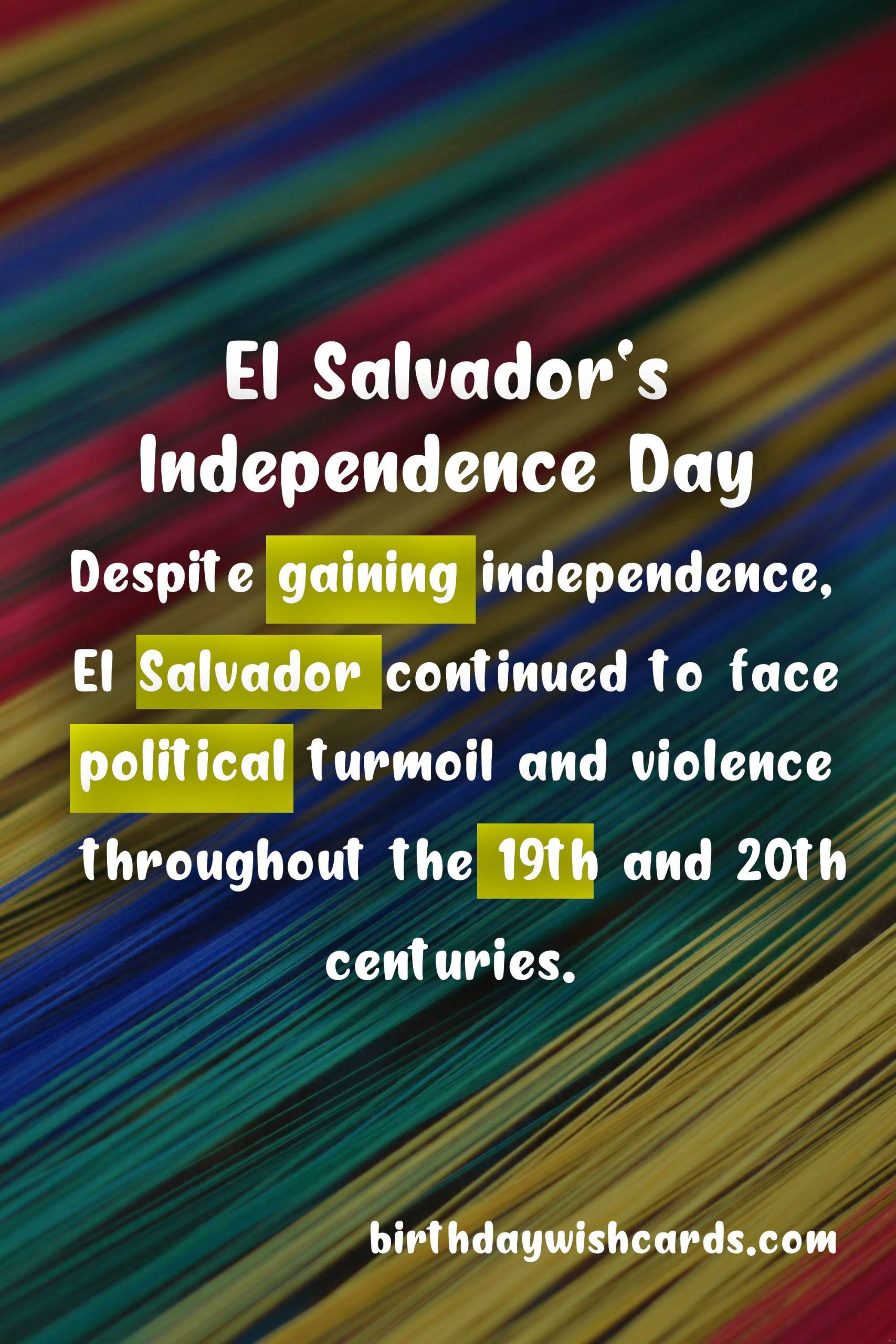 Celebrating El Salvador's Independence Day: A Historical and Cultural Overview
