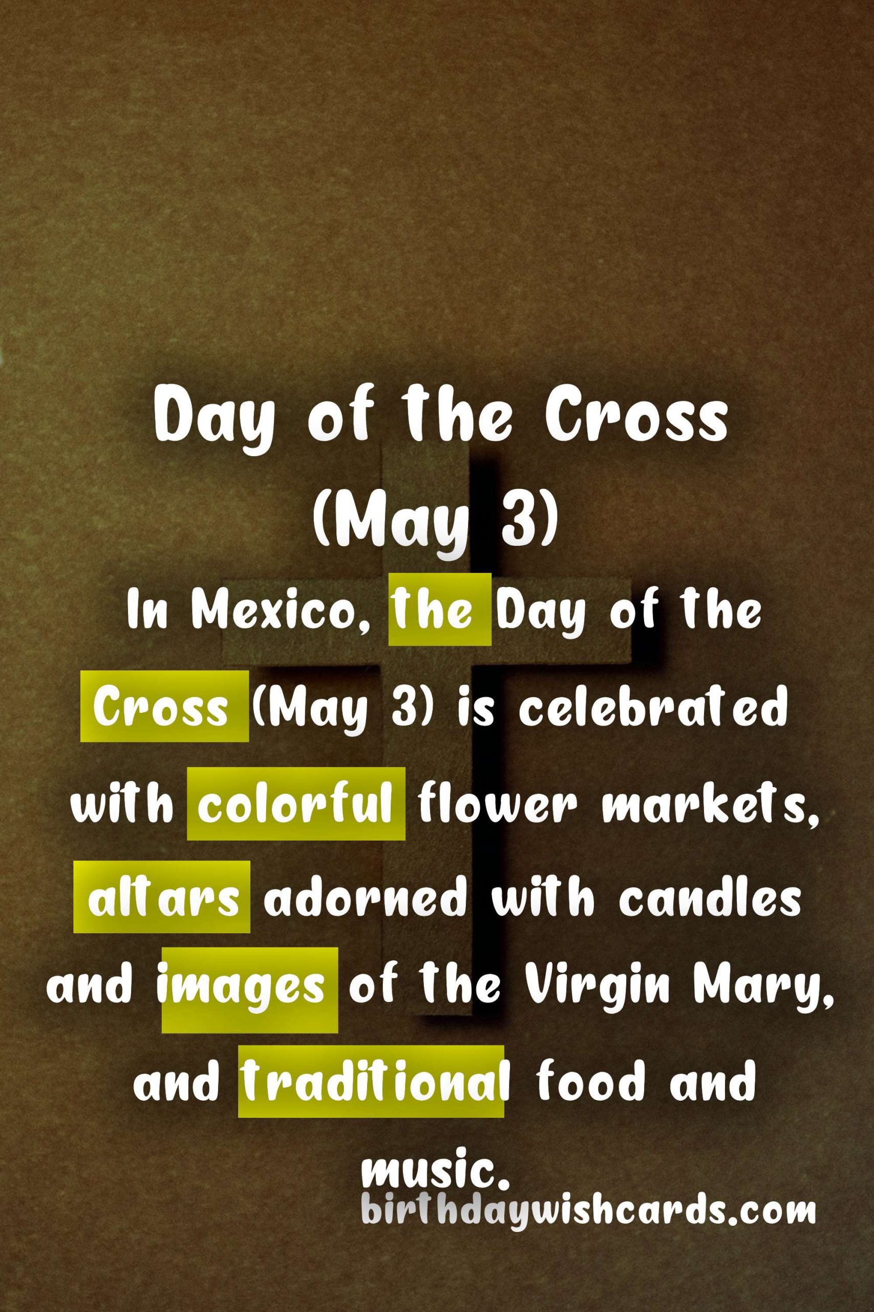 Celebrating Day of the Cross (May 3) Across the World