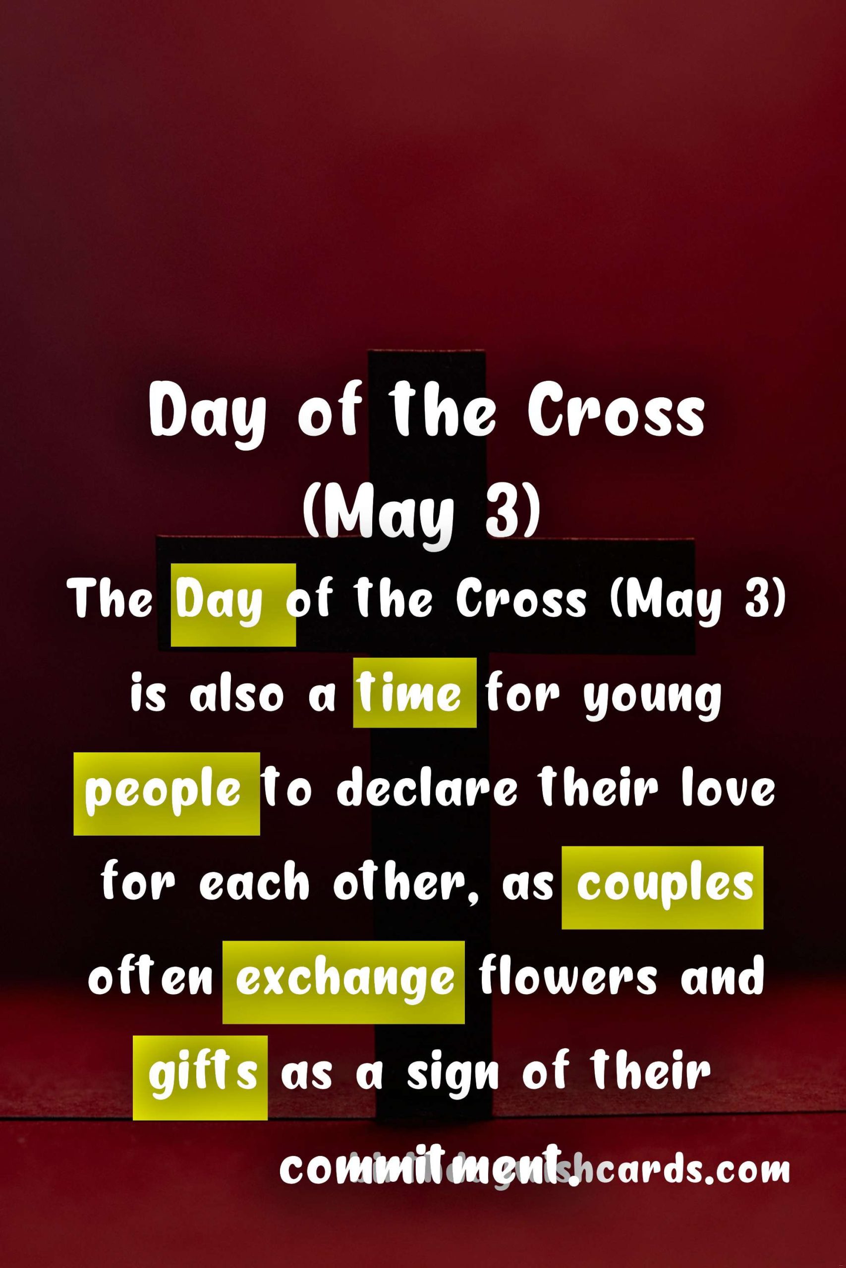 Celebrating Day of the Cross (May 3) Across the World