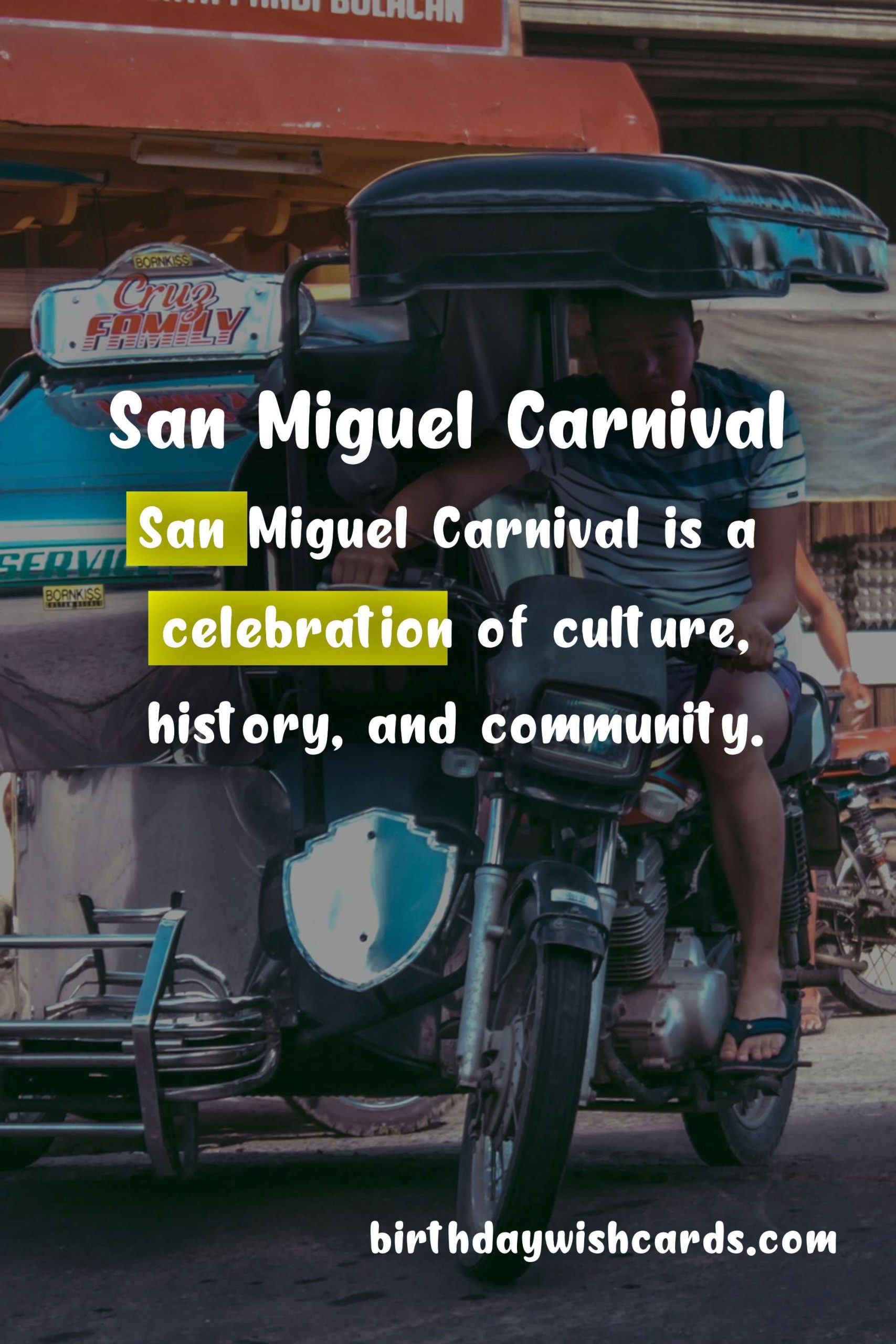 Celebrate the Festivities: Experience the Thrills of San Miguel Carnival (November)