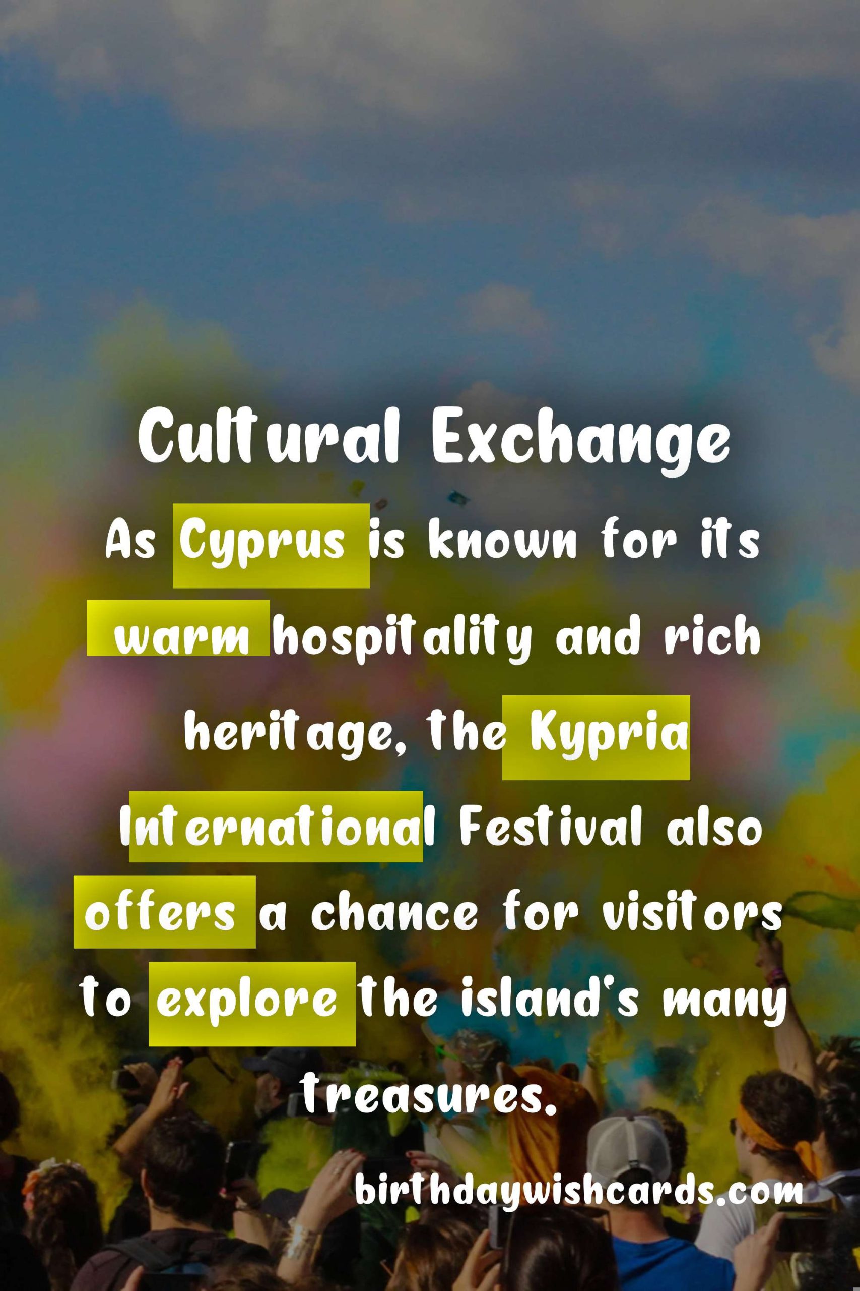 Kypria International Festival - September/October