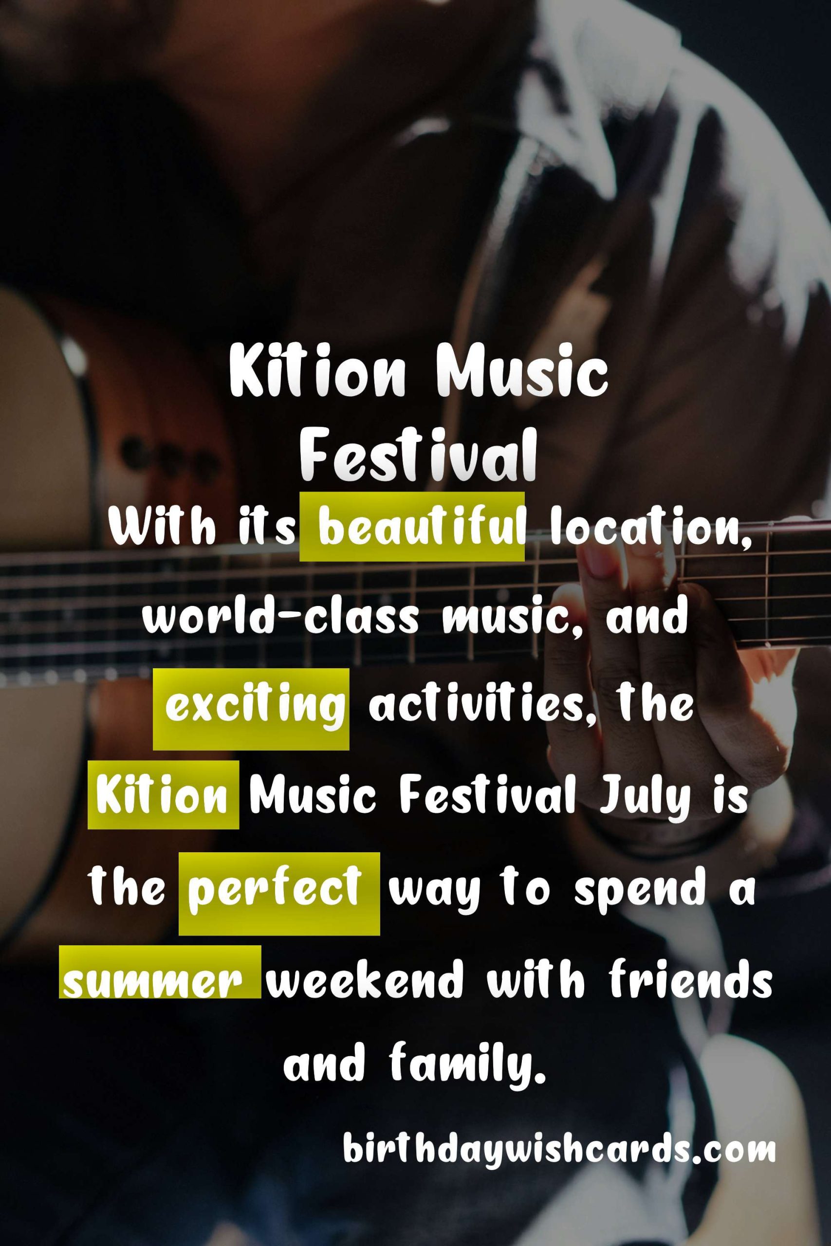 Experience the Excitement of Kition Music Festival - July