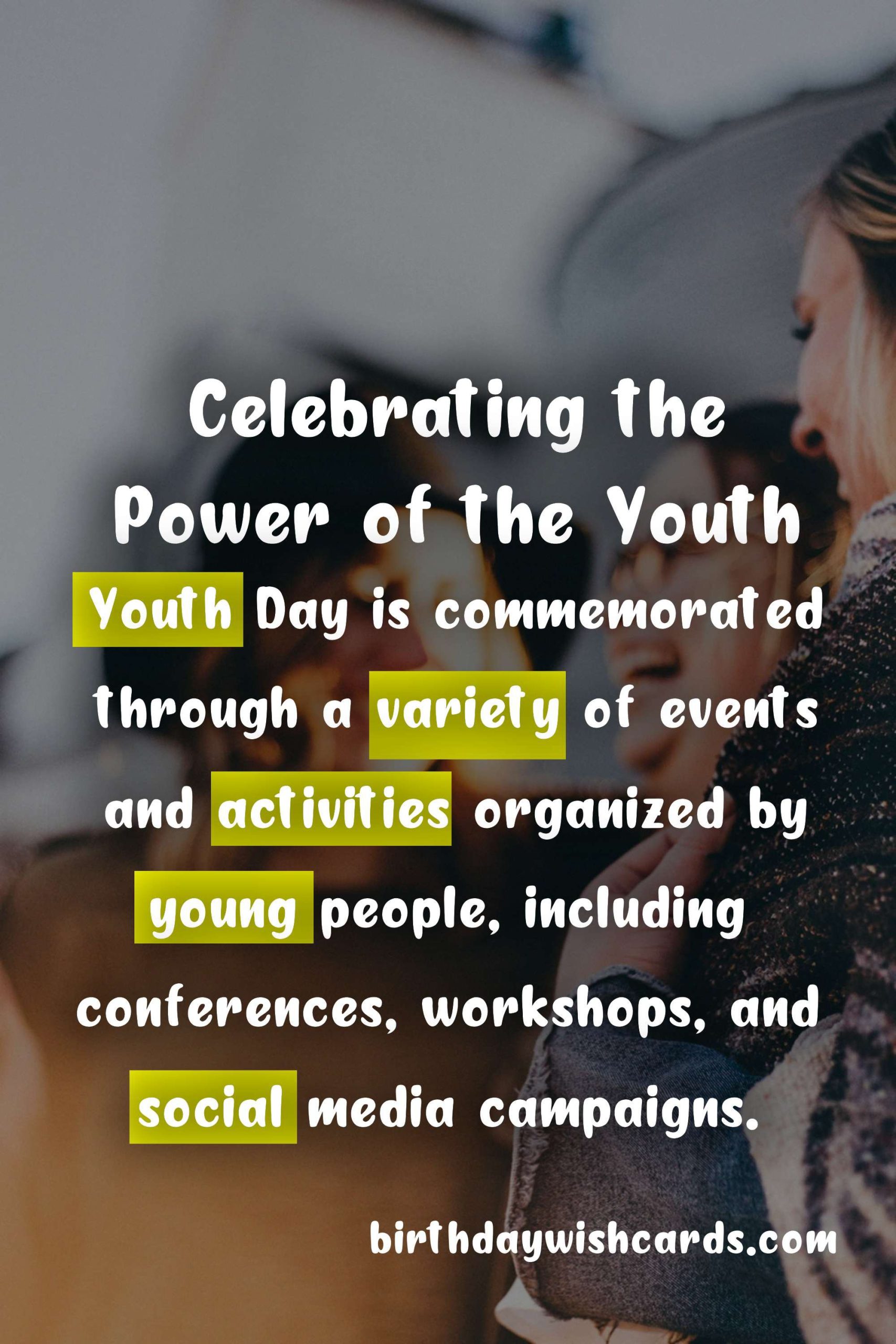 Celebrating Youth Day: April 17