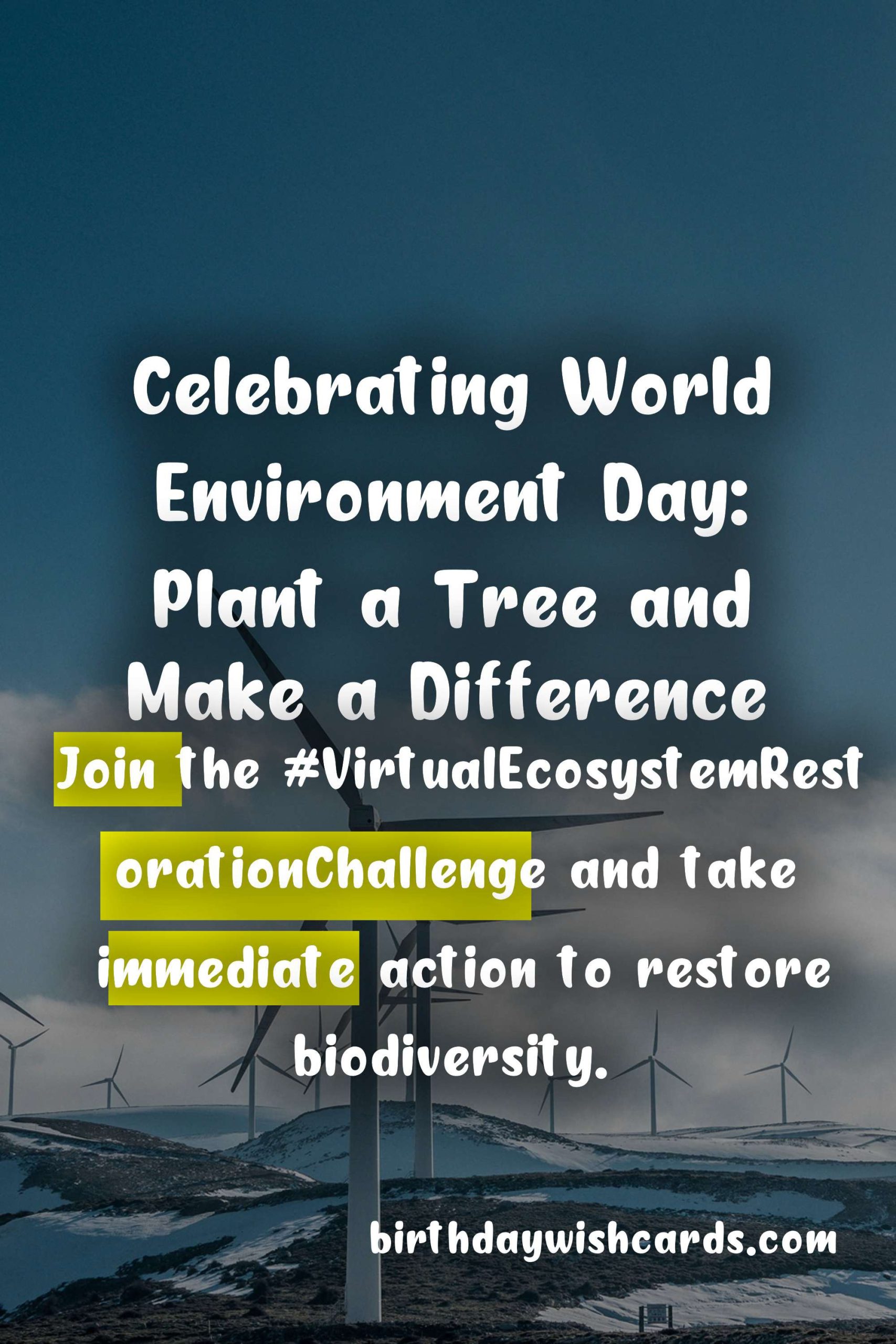 World Environment Day: June 5 - A Day to Celebrate and Protect the Planet