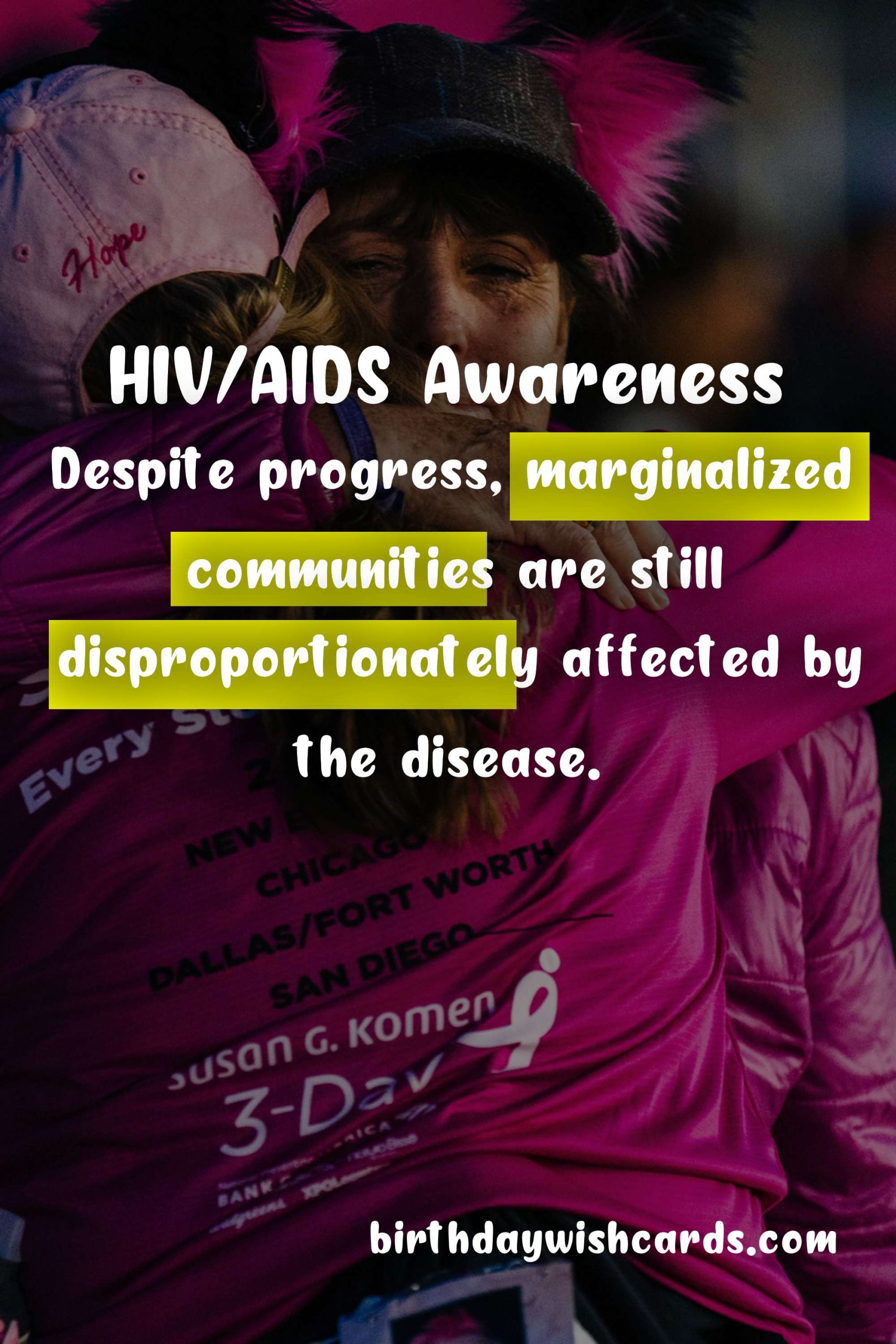 World AIDS Day - December 1st