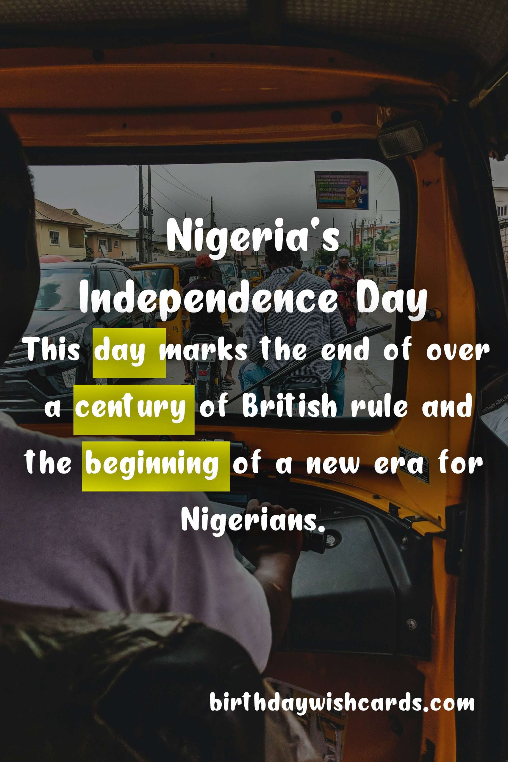 Nigeria's Independence Day - October 1