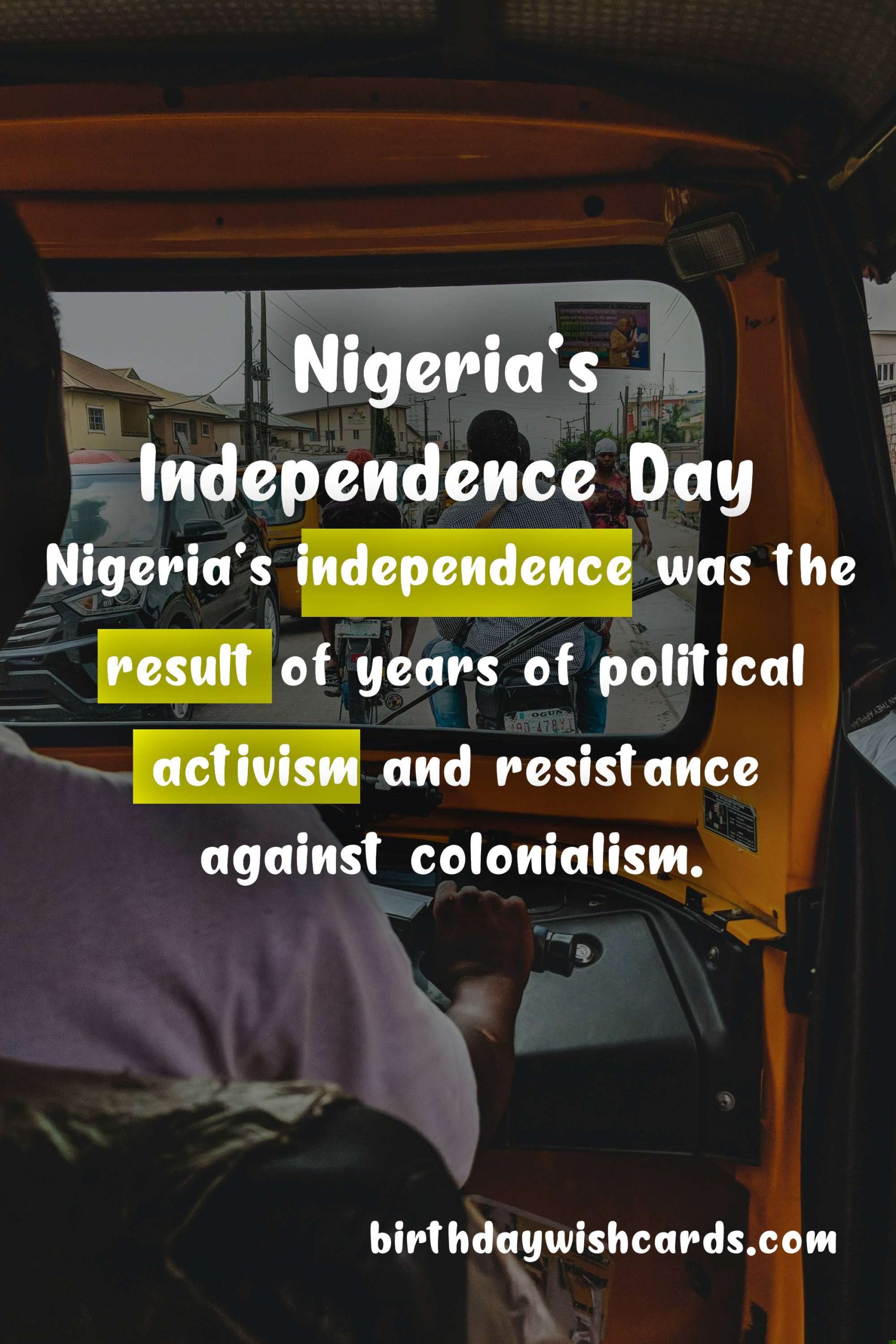 Nigeria's Independence Day - October 1