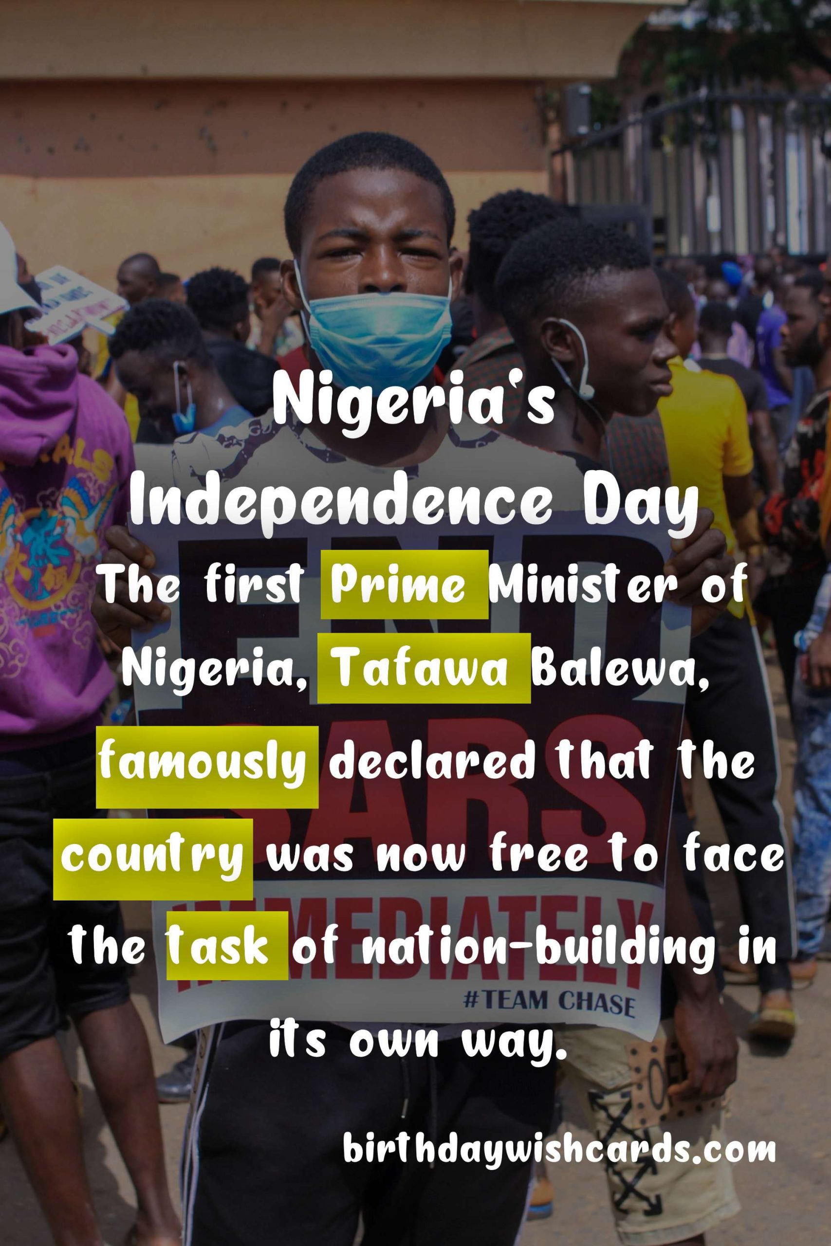 Nigeria's Independence Day - October 1