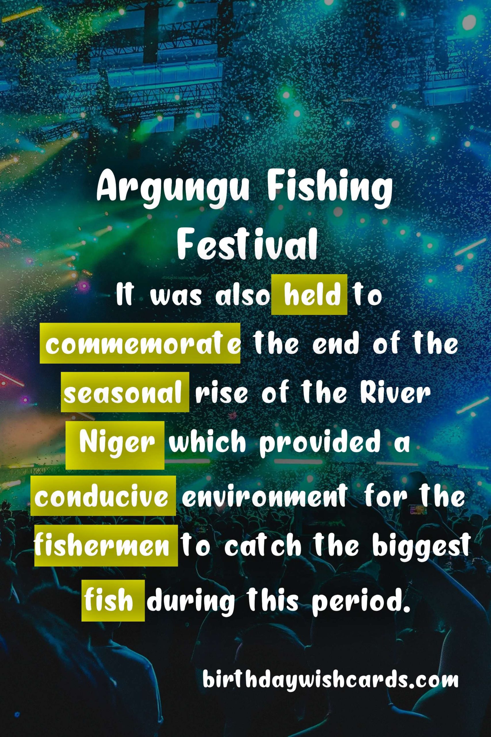Argungu Fishing Festival - February 14 - February 18