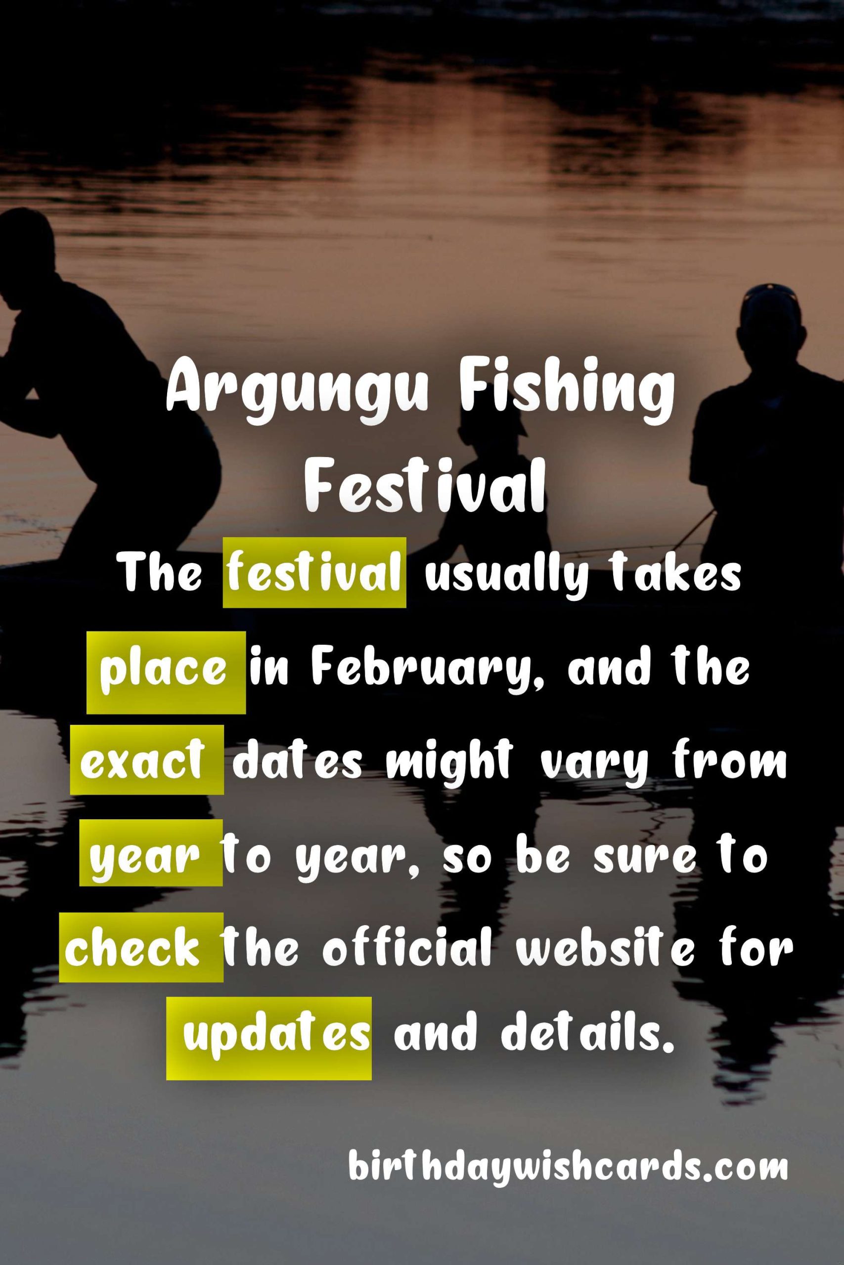 Argungu Fishing Festival - February 14 - February 18
