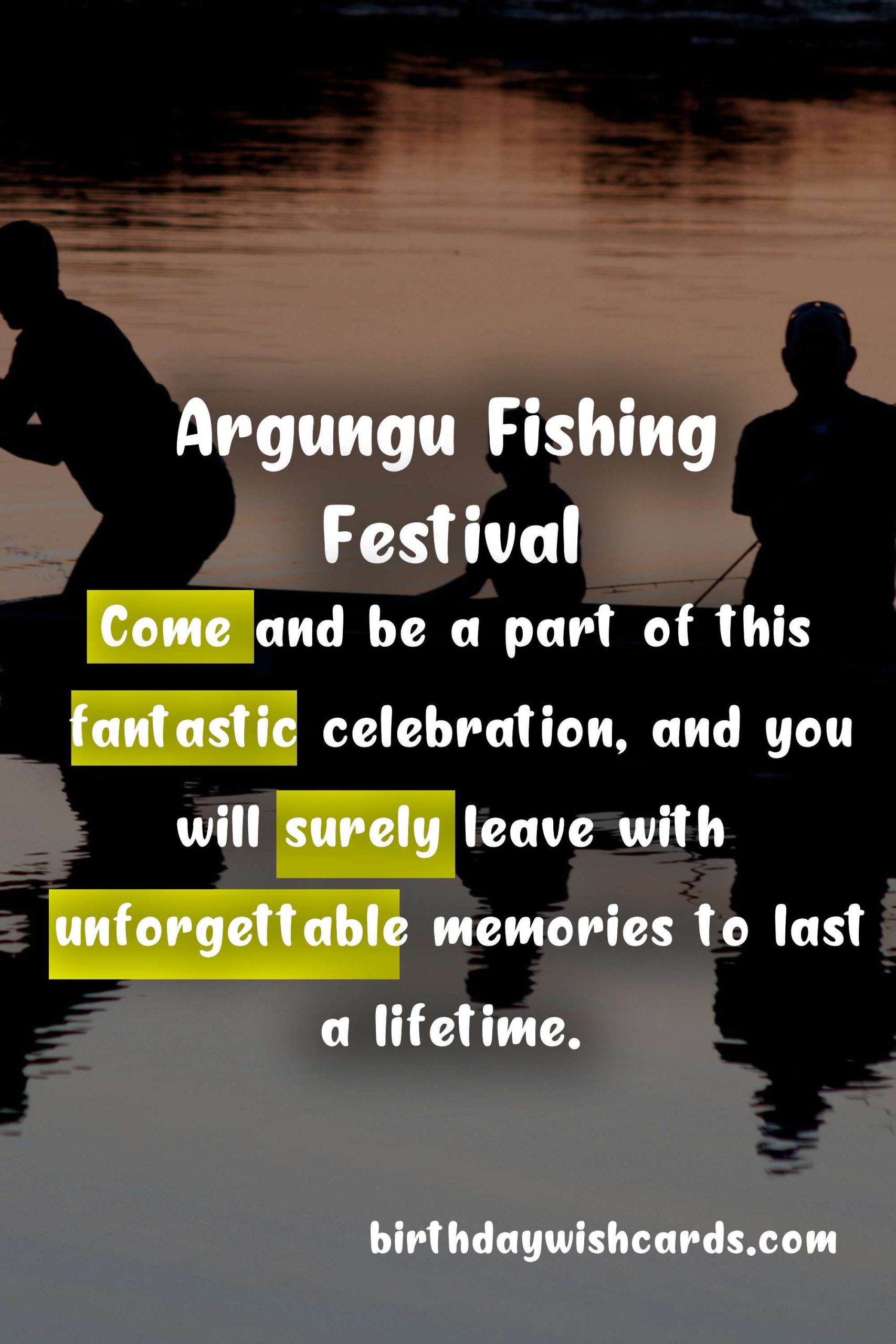 Argungu Fishing Festival - February 14 - February 18