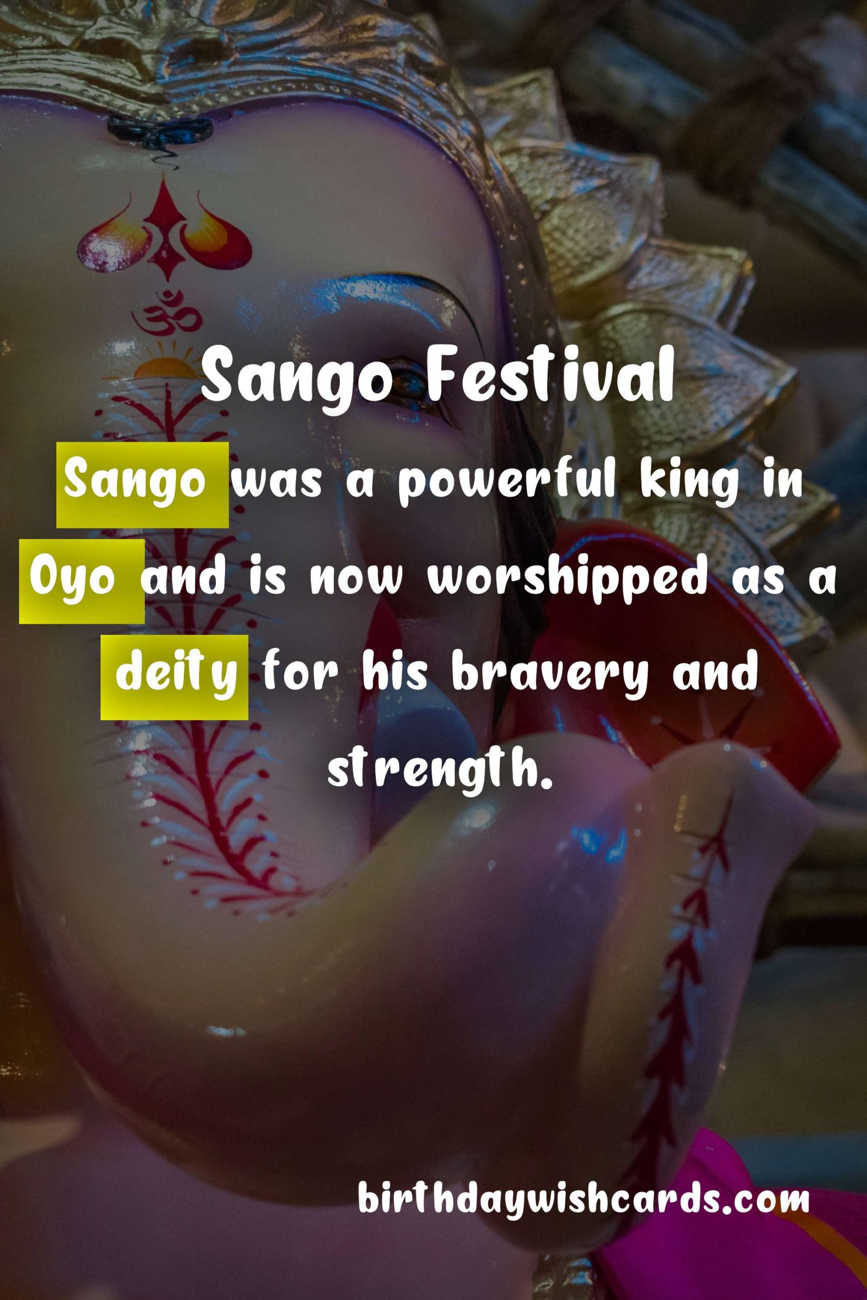 Celebrate the Rich Culture and Traditions of Sango Festival - June 30