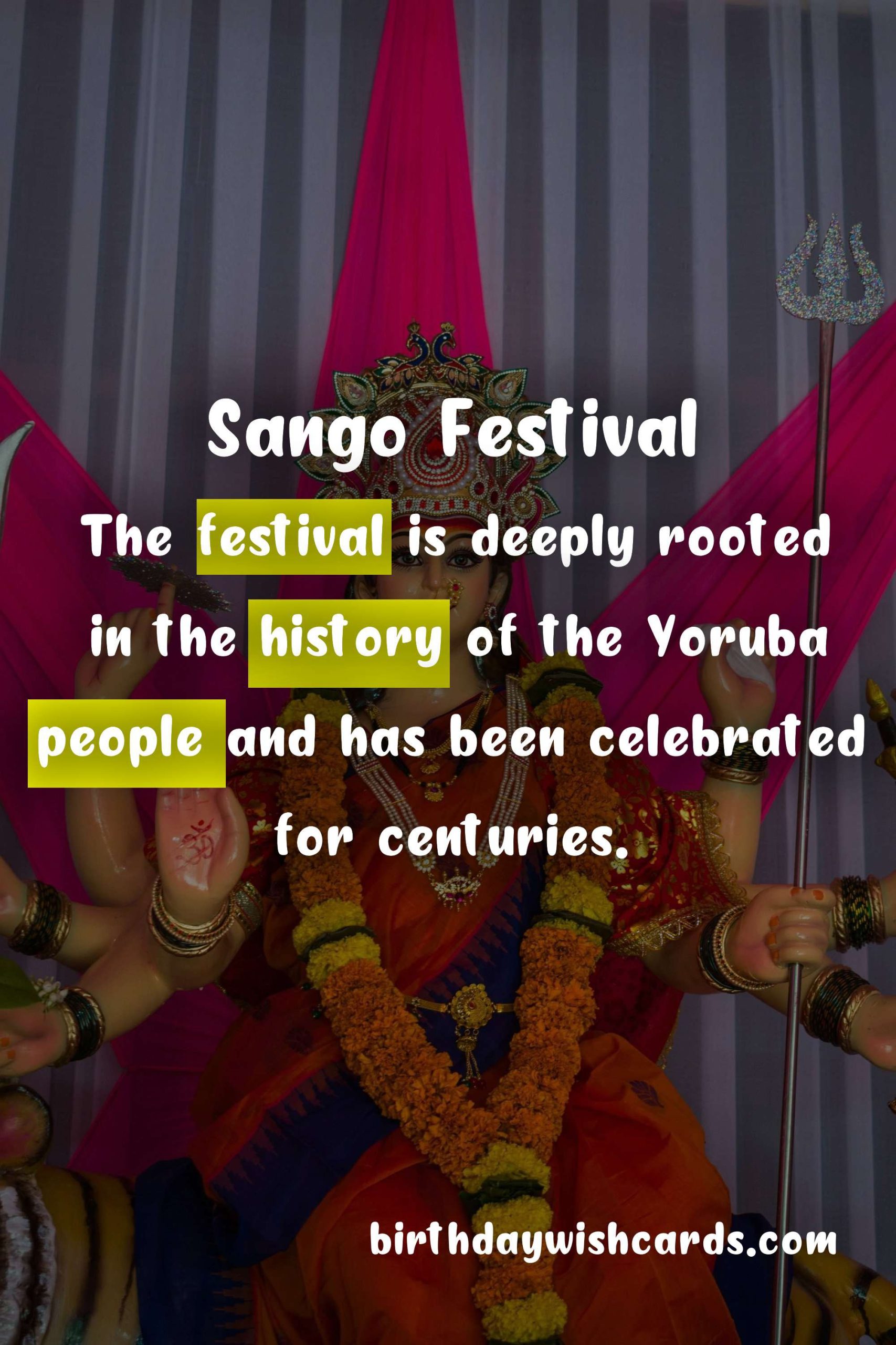 Celebrate the Rich Culture and Traditions of Sango Festival - June 30