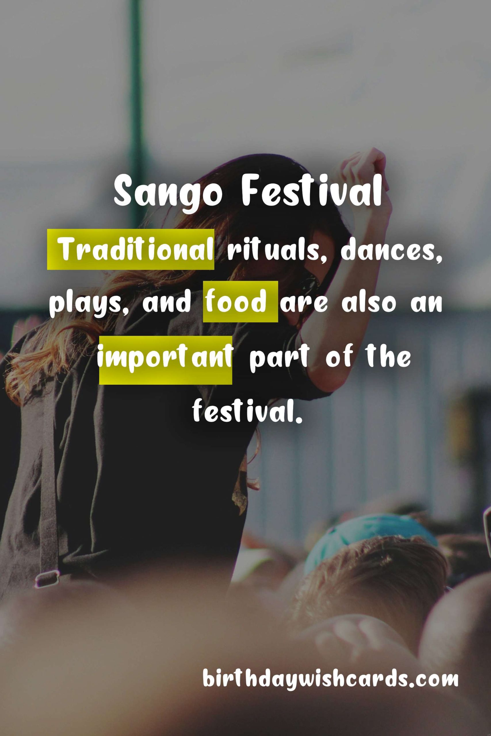 Celebrate the Rich Culture and Traditions of Sango Festival - June 30