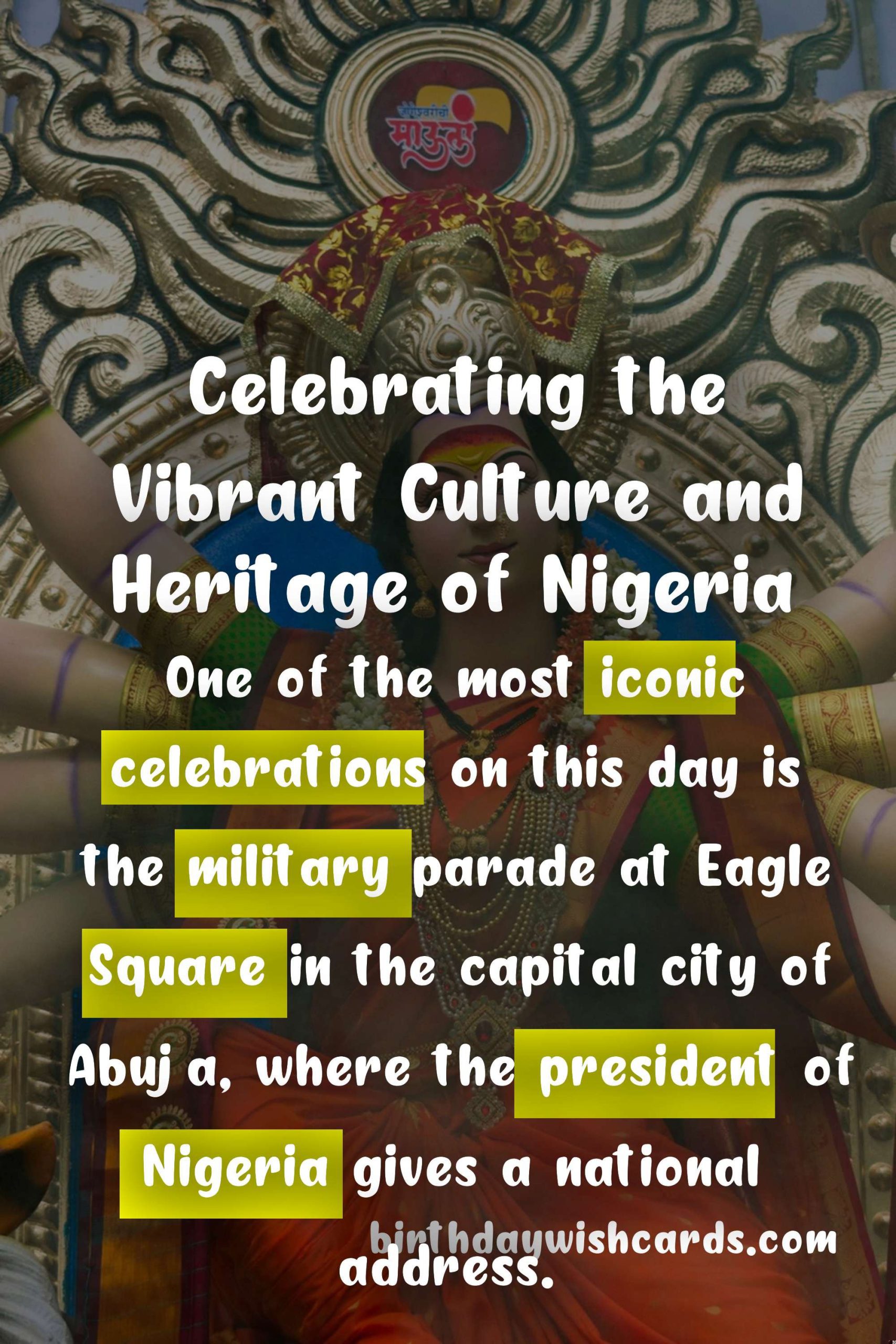 Celebrate Nigeria Day on February 27: A Day to Honor Nigerian Culture and Heritage
