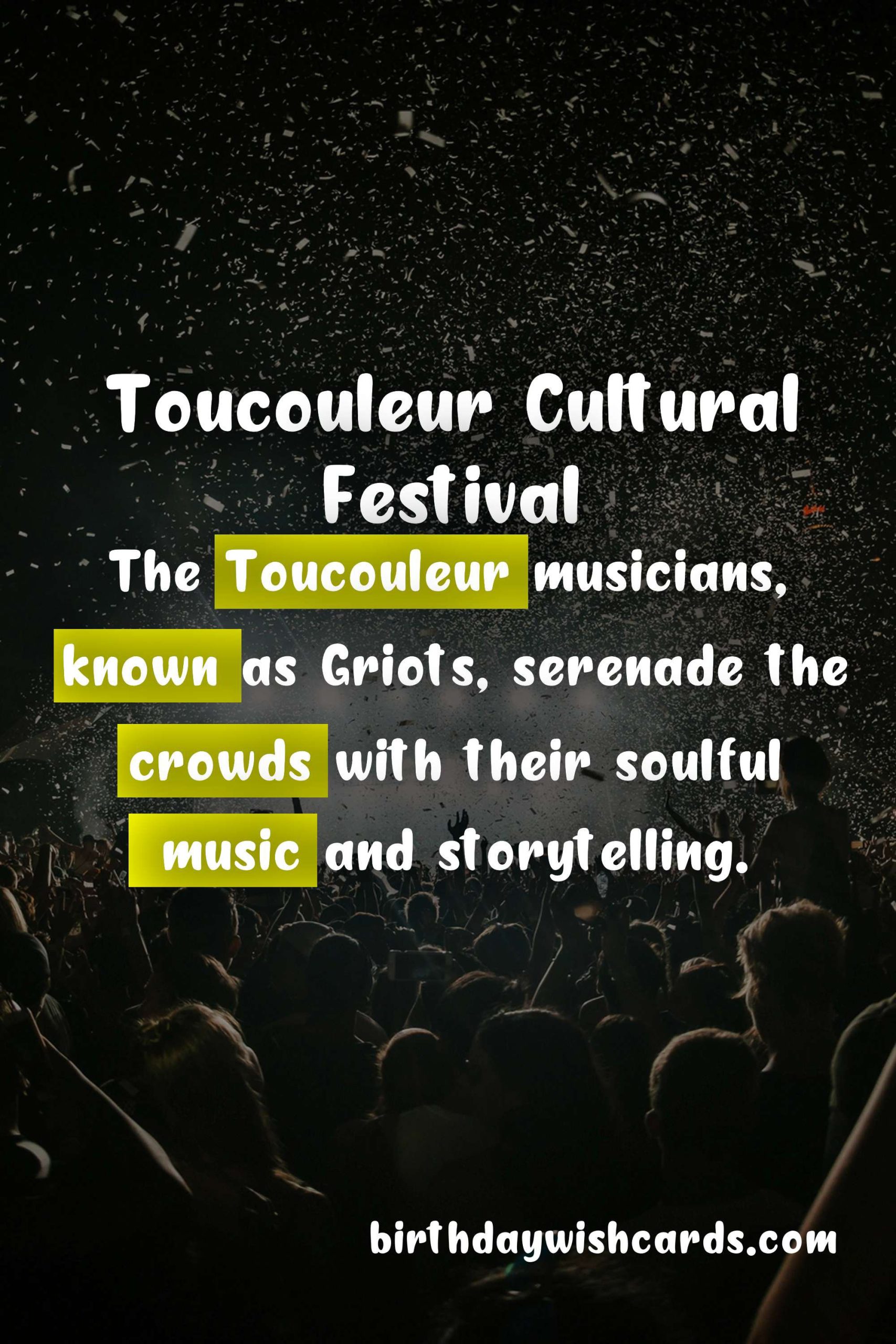 Celebrate African Culture at the Annual Toucouleur Cultural Festival This March