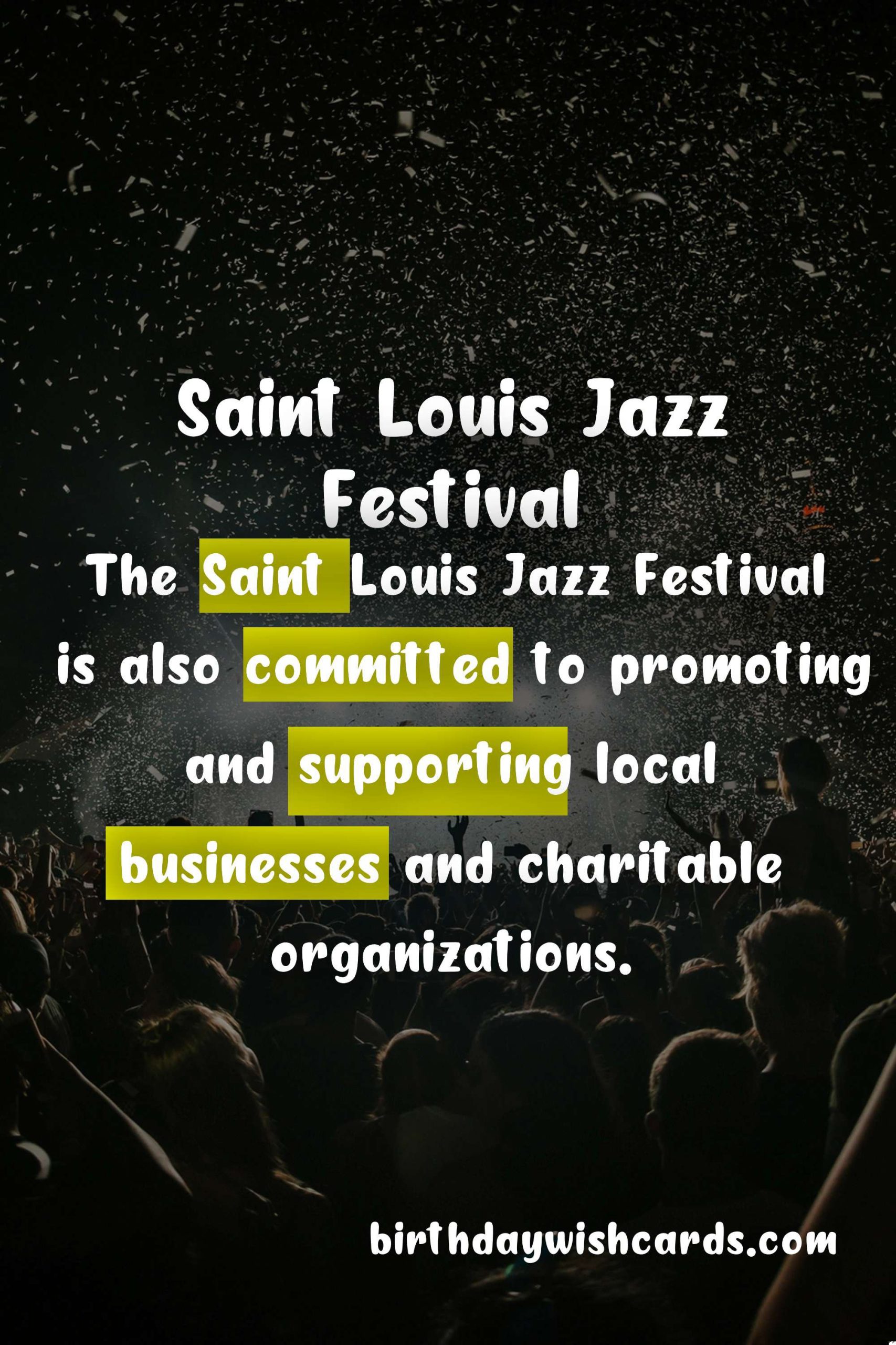 Saint Louis Jazz Festival (May): A Musical Celebration of Jazz, Food and Culture