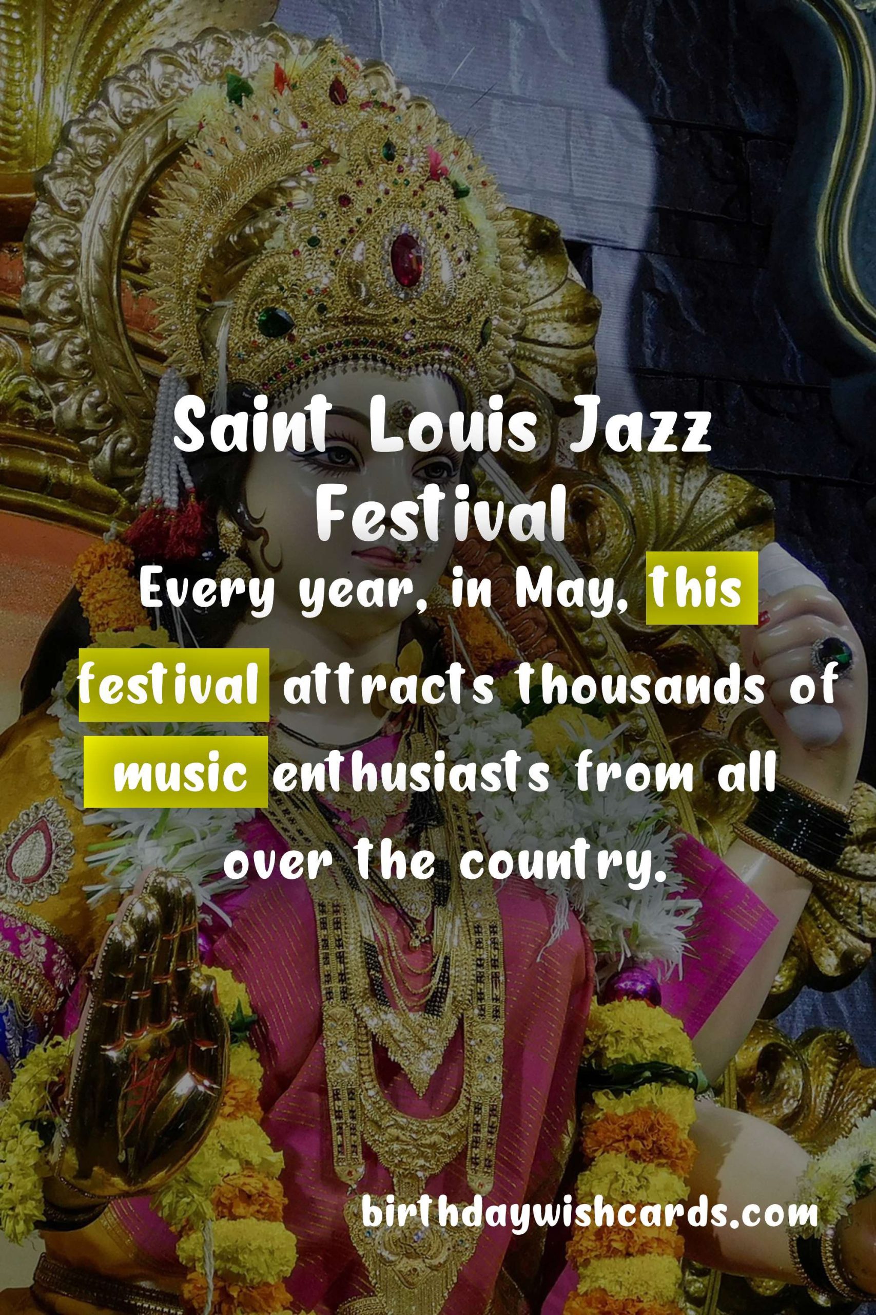 Saint Louis Jazz Festival (May): A Musical Celebration of Jazz, Food and Culture