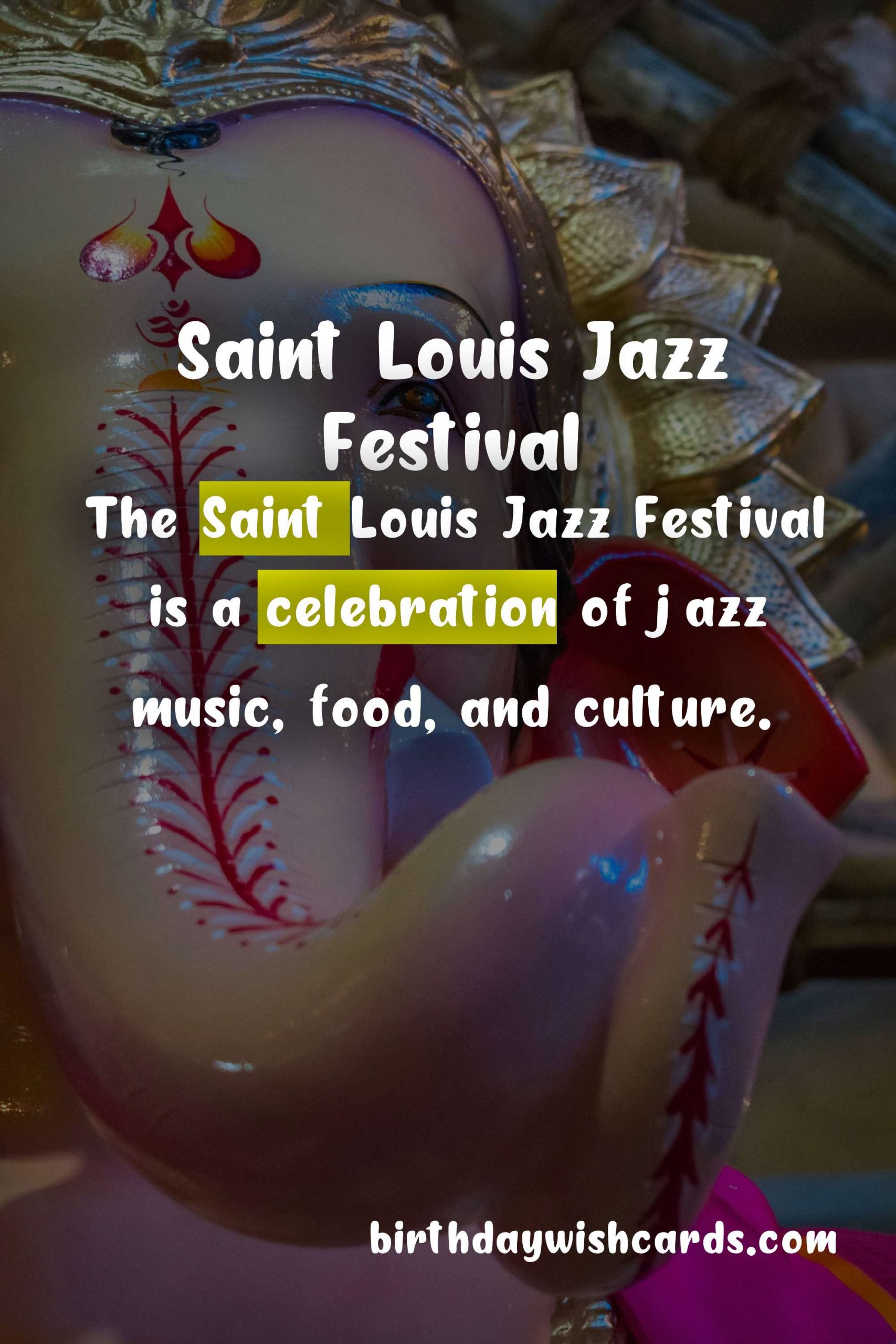 Saint Louis Jazz Festival (May): A Musical Celebration of Jazz, Food and Culture