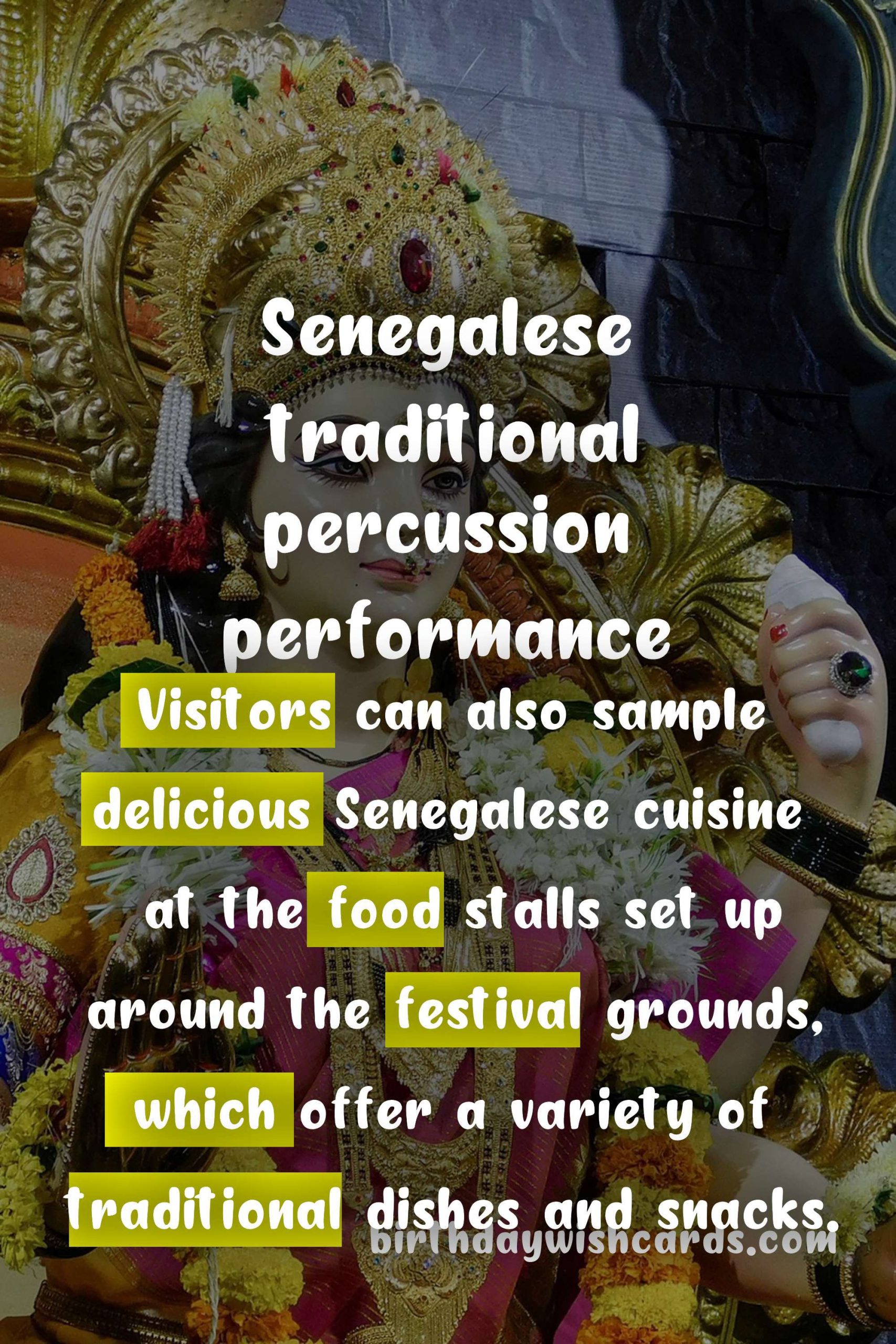 International Festival of Rhythms and Percussion in Mbour (July)