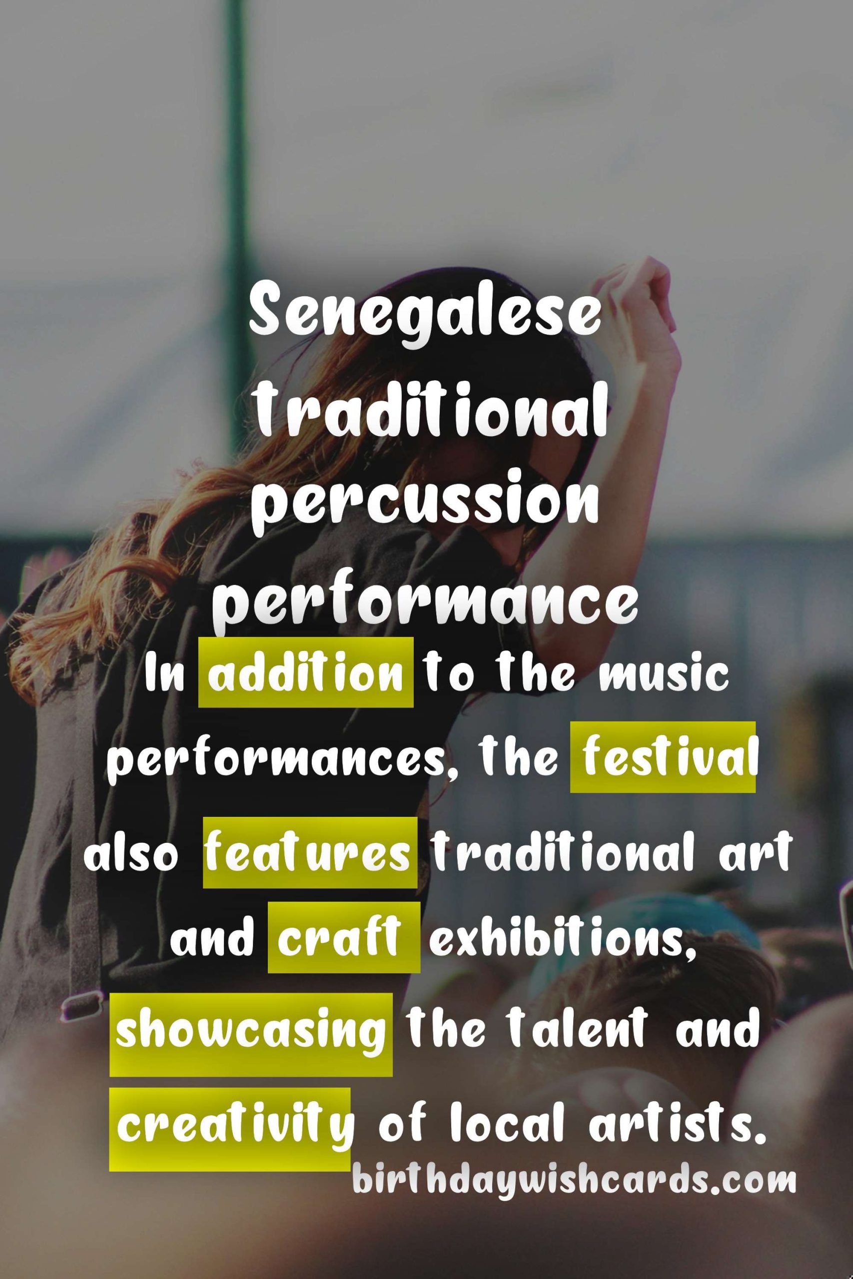 International Festival of Rhythms and Percussion in Mbour (July)