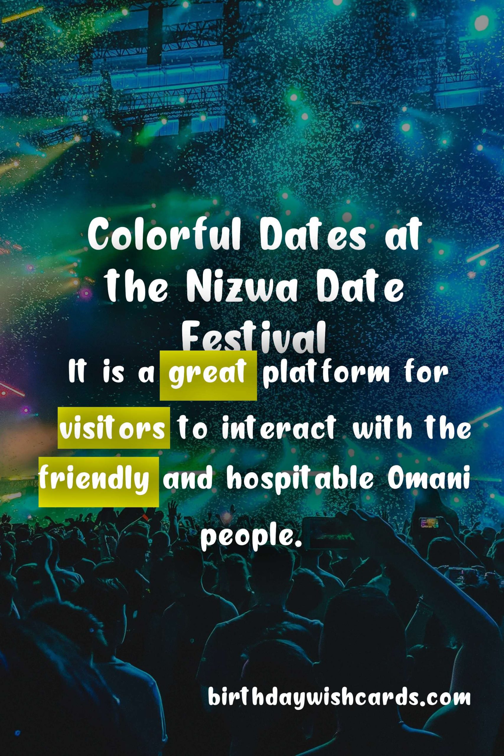 Experience the Cultural Splendor at the Nizwa Date Festival - July/August