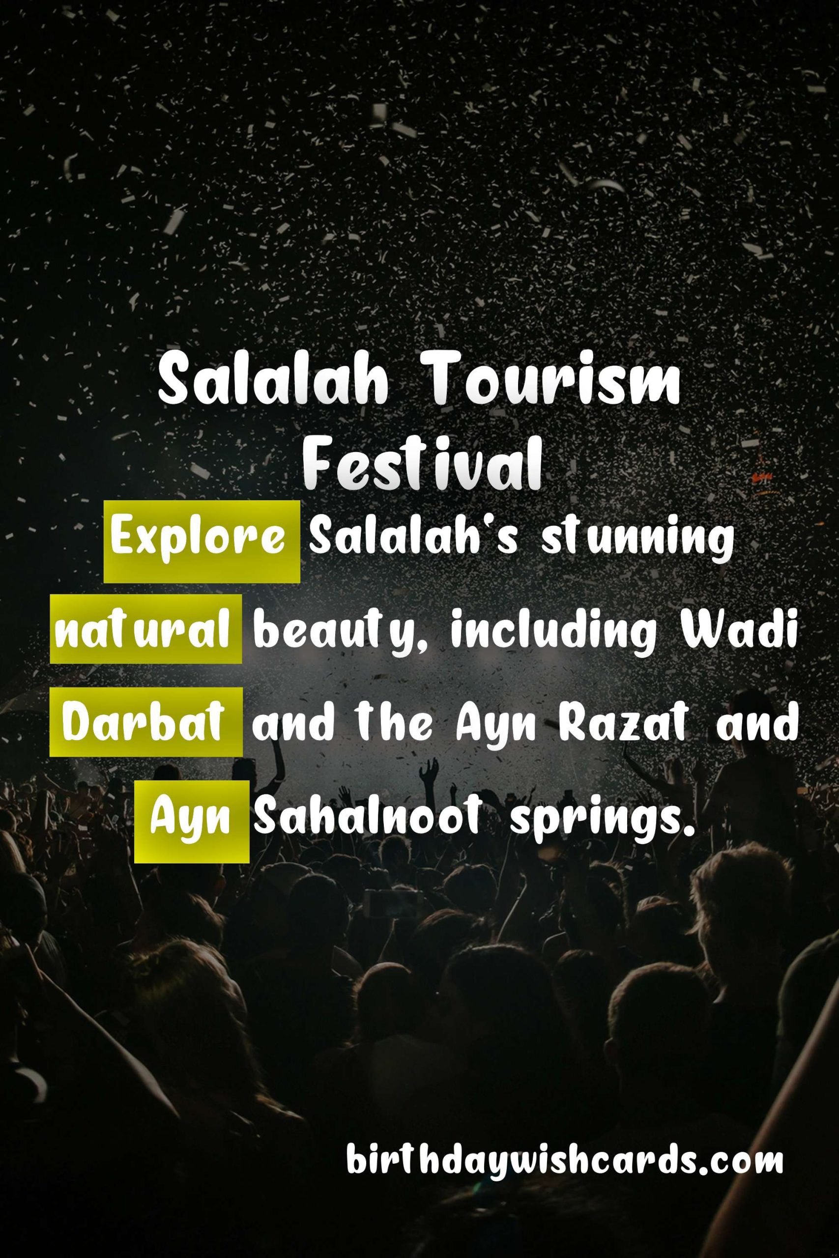 Salalah Tourism Festival - A Must-Visit Summer Destination